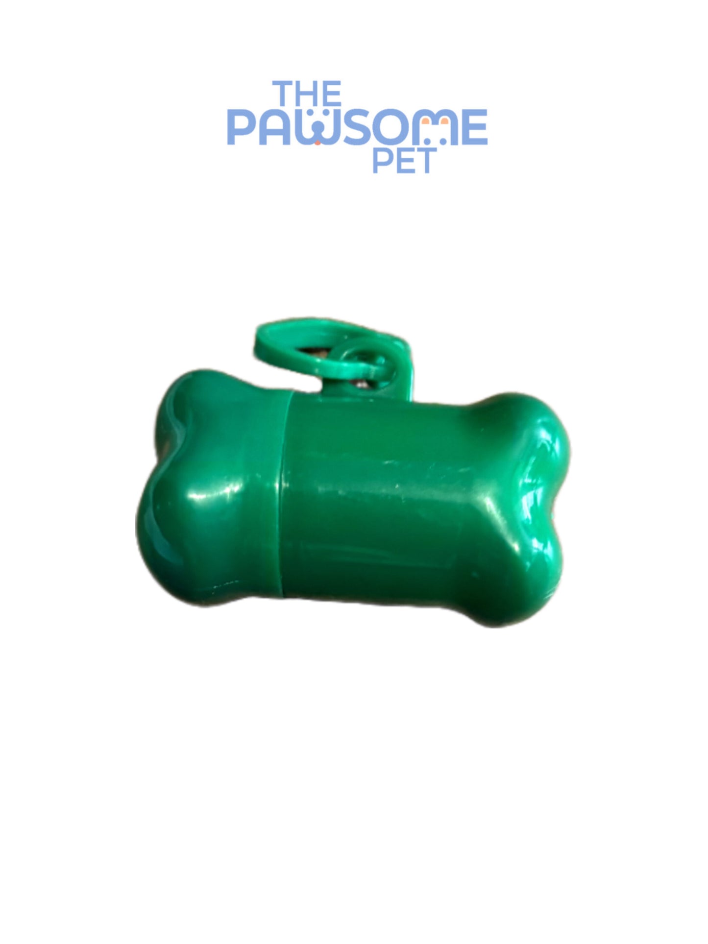 bone poop bag container greeb