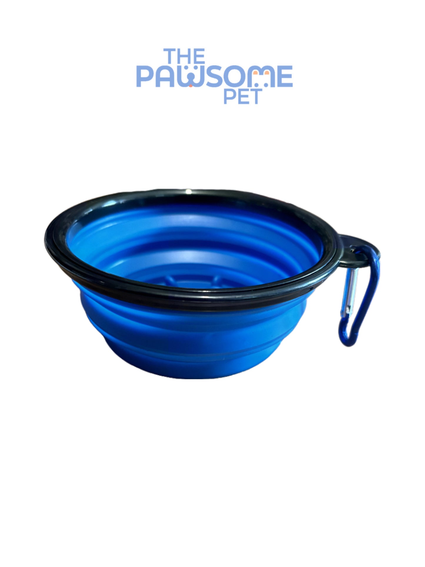 collapsible bowl blue