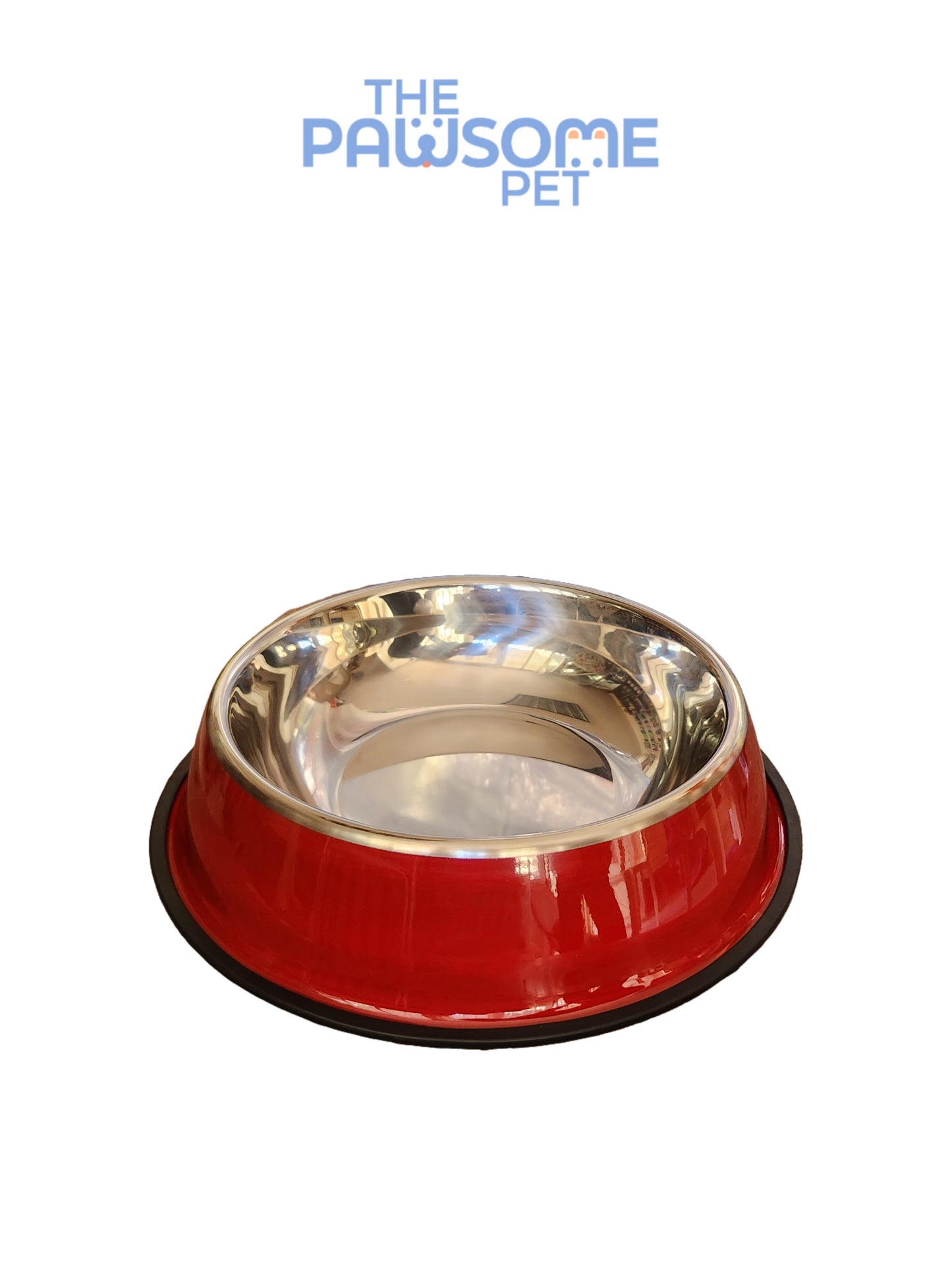 Pawsome's Colorful pet bowl SS no imprint