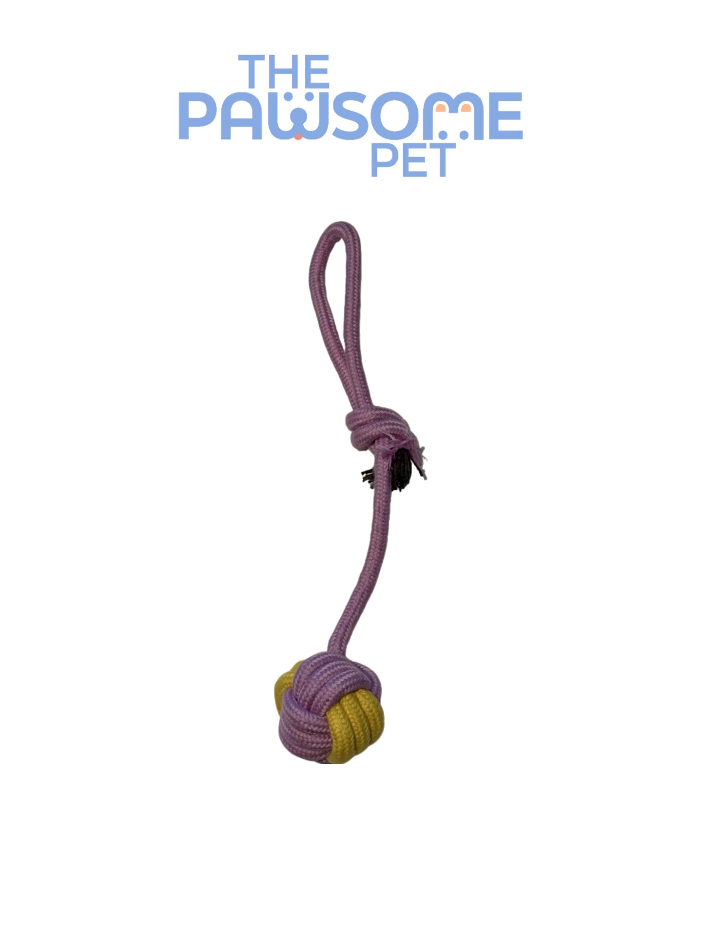 dog rope purple set