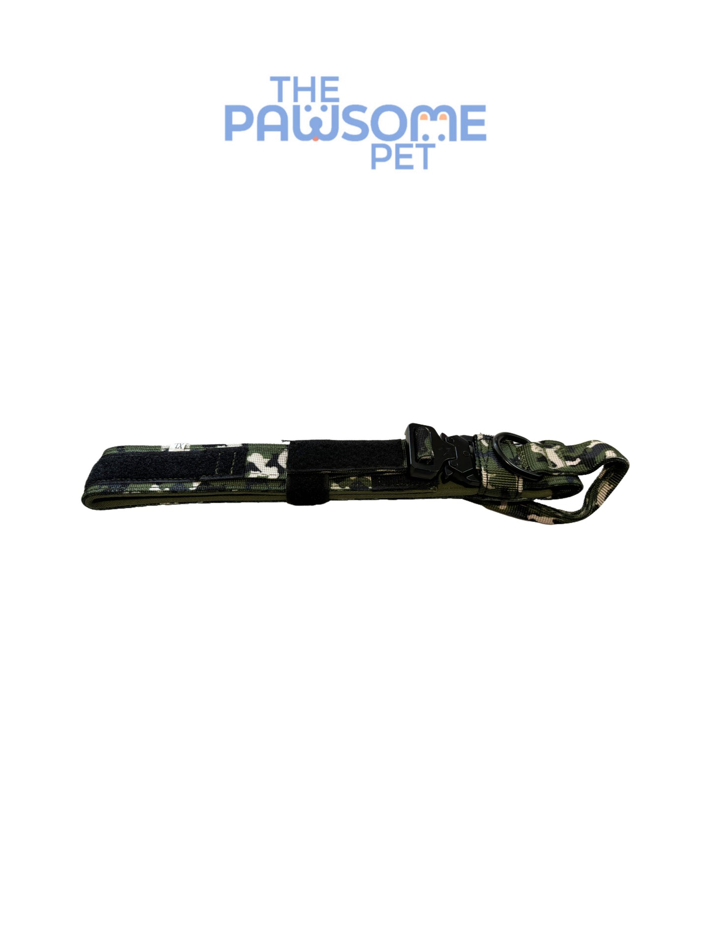 dog tactical collar green