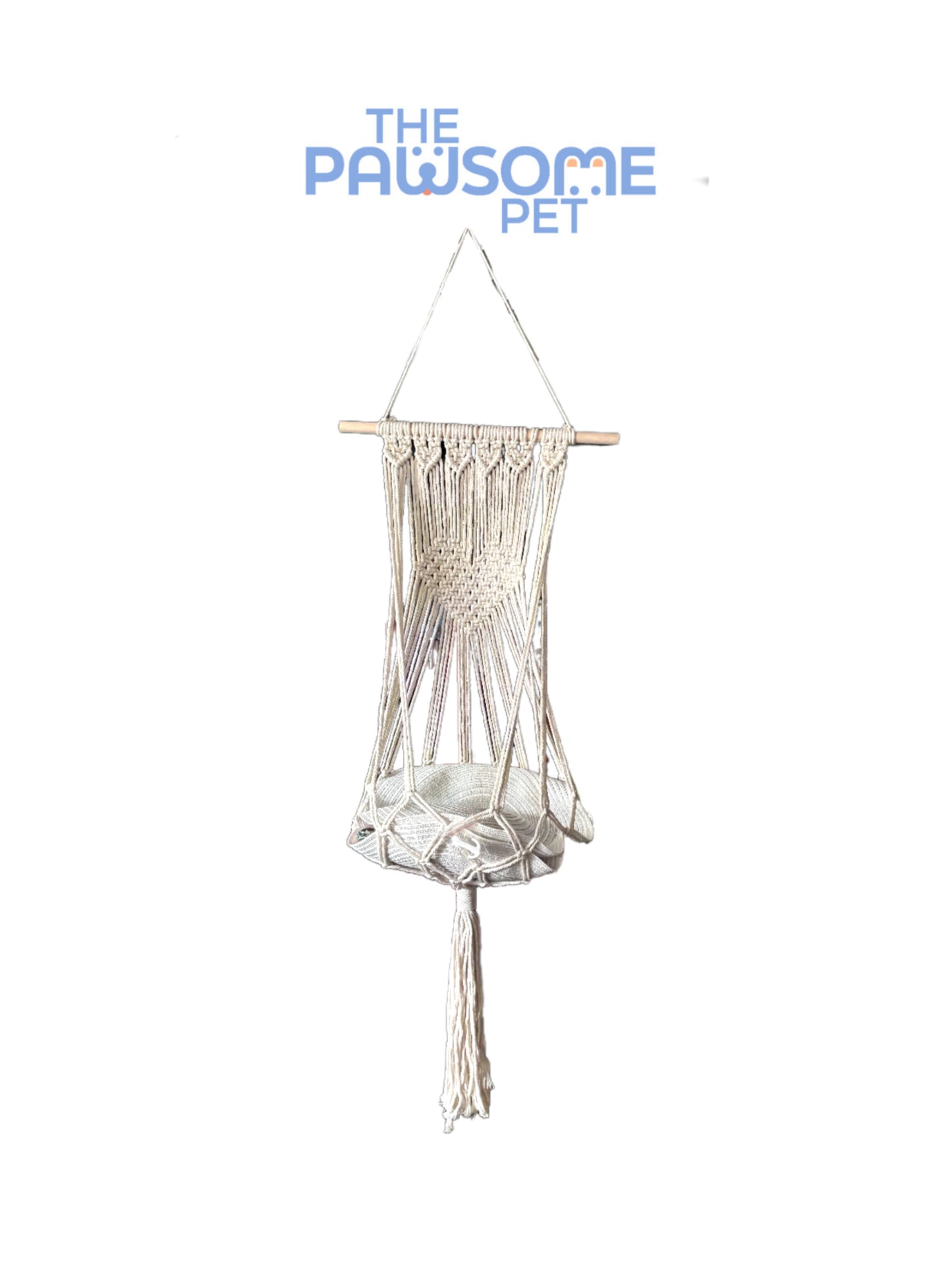 Pawsome's Macramé hammock swing Small