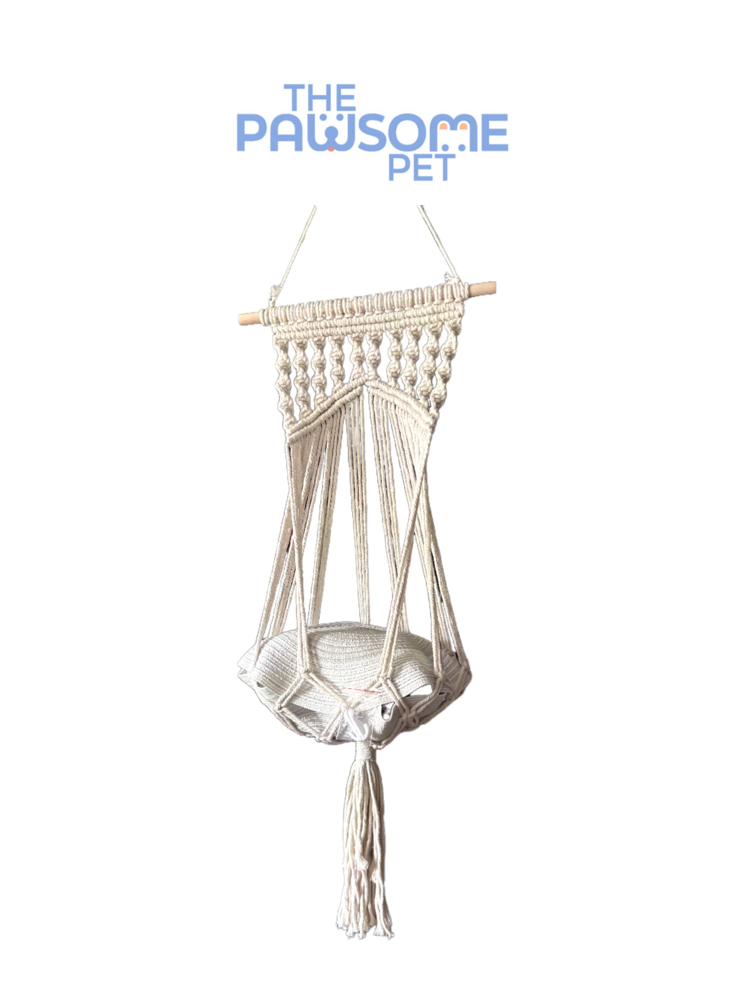 Pawsome's Macramé hammock swing Small