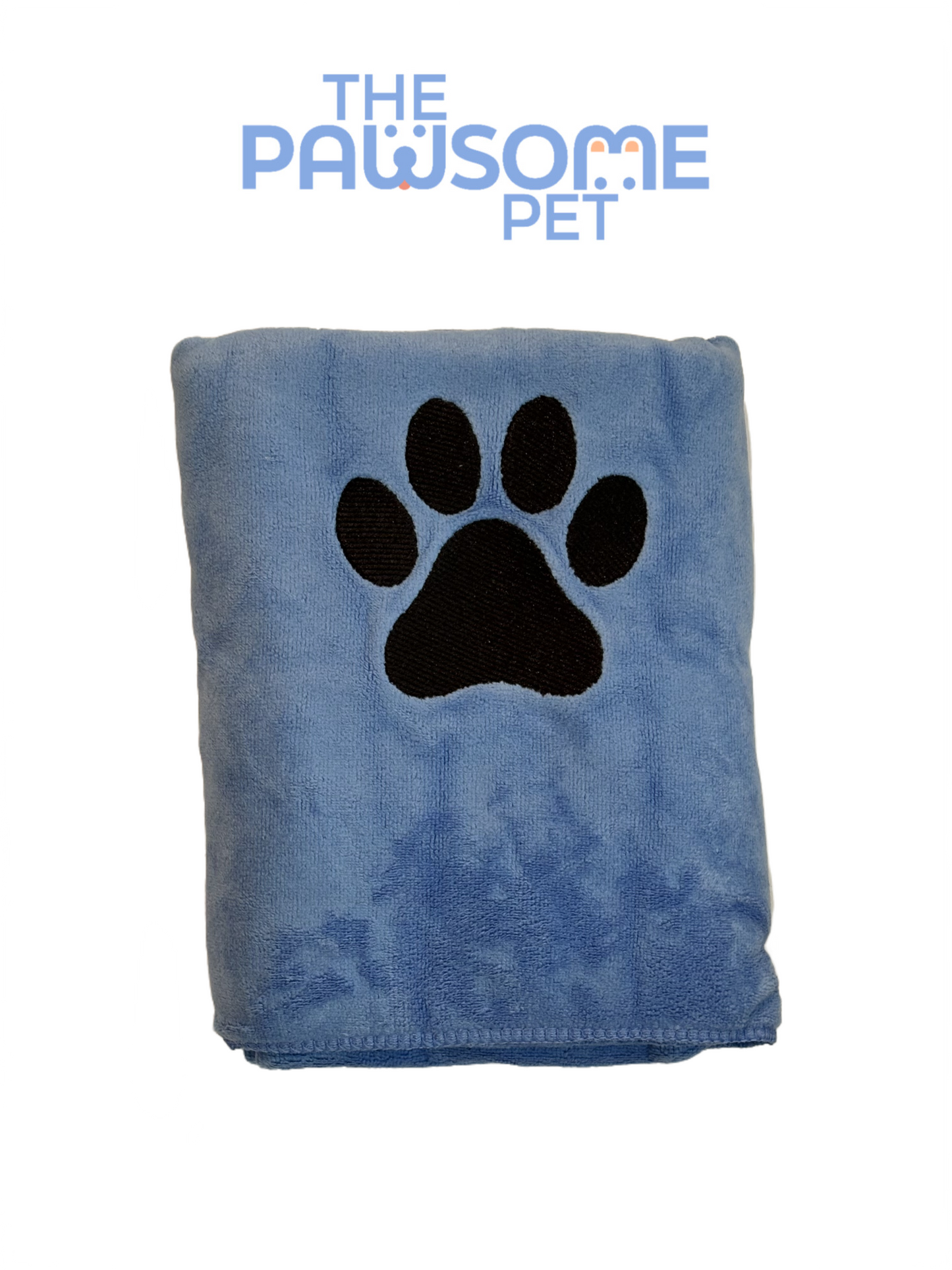 Pawsome's Pet Towel paw-bone imprint