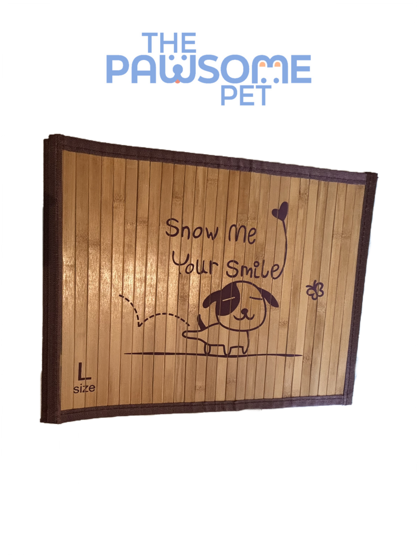 pet bamboo mat L