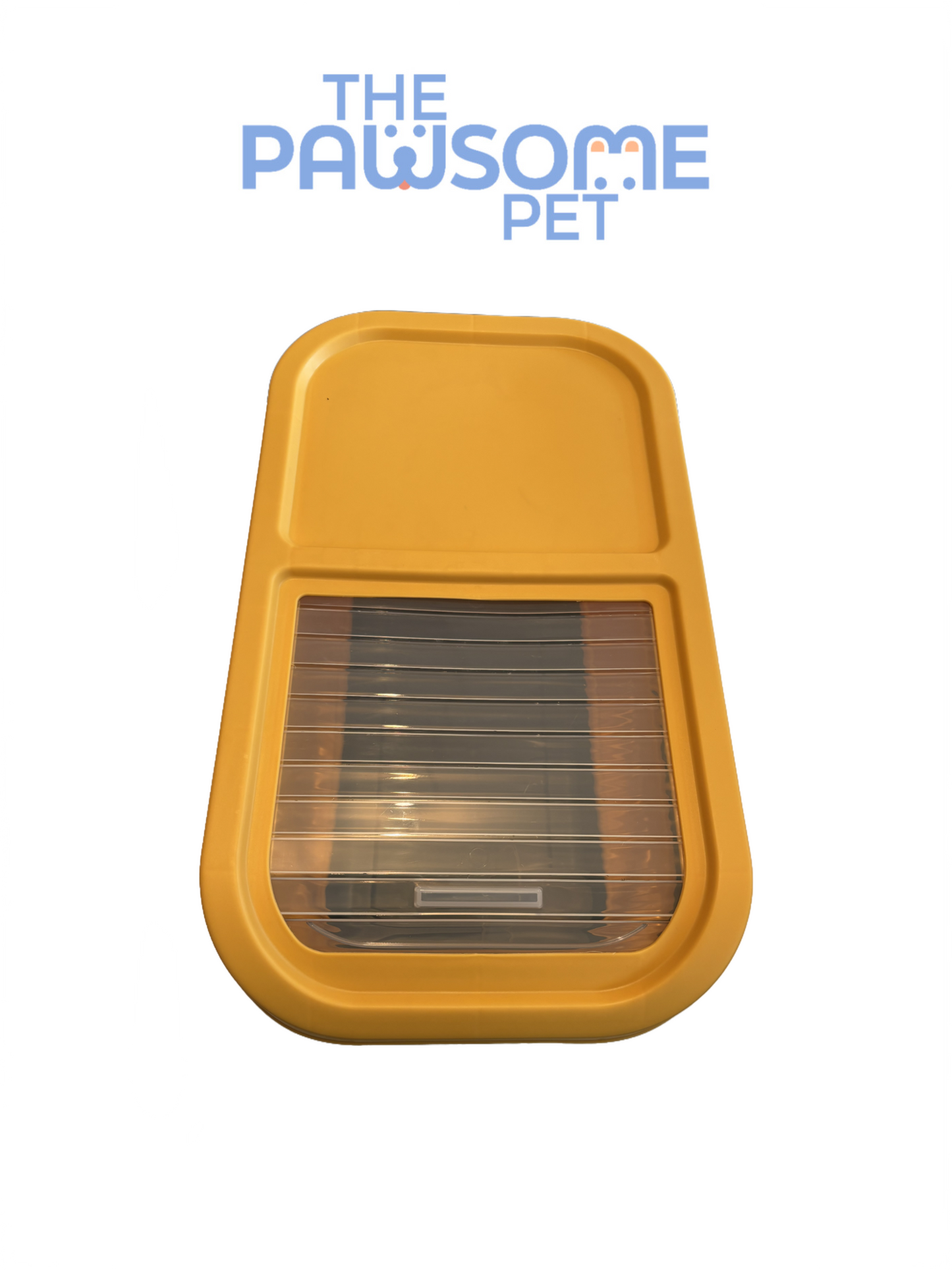 pet food box yellow