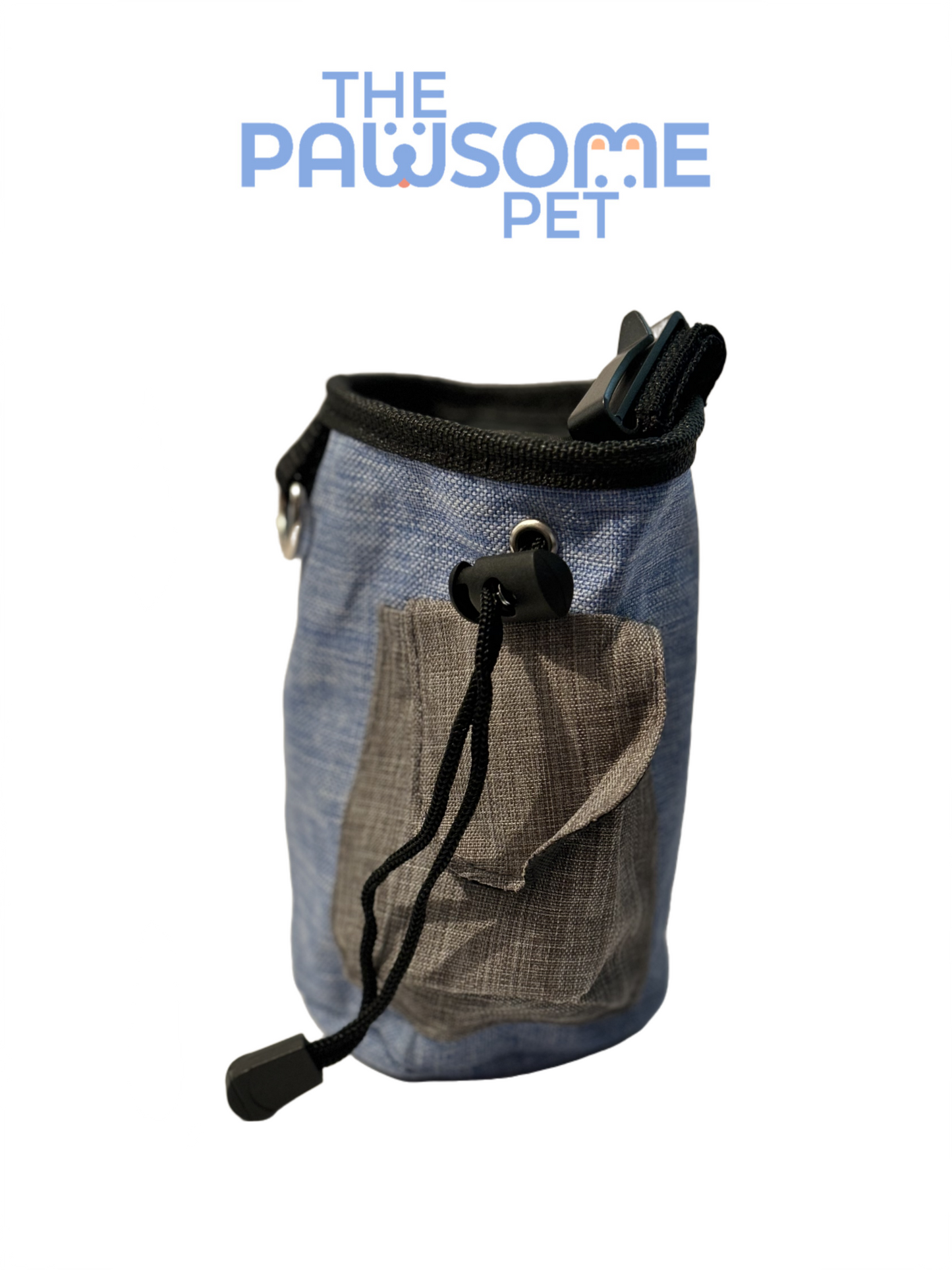 pet treat bag blue