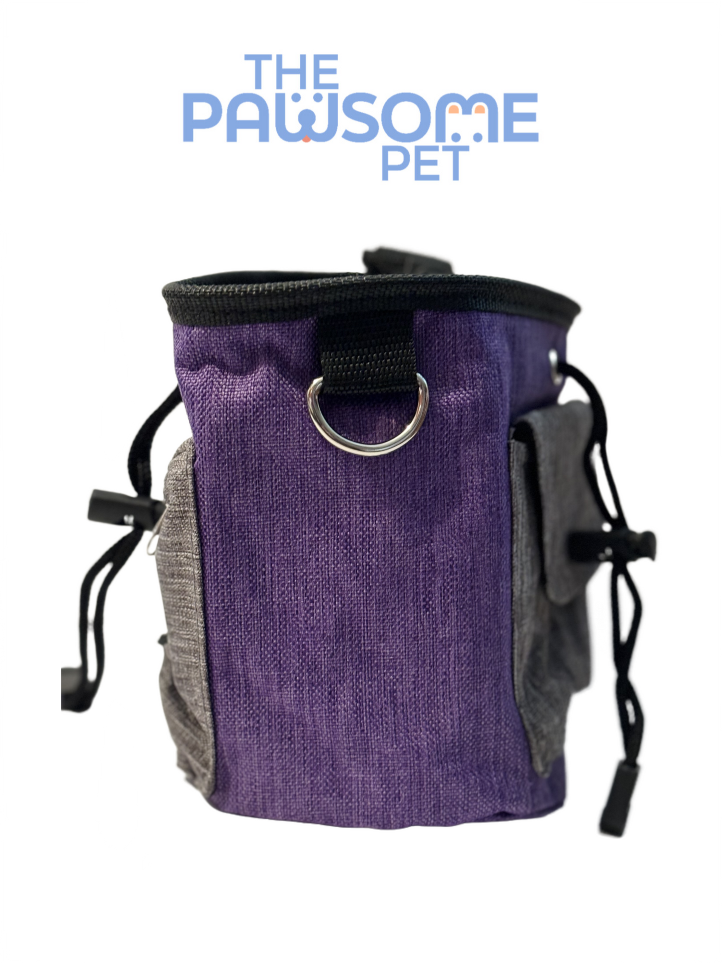 pet treat bag purple