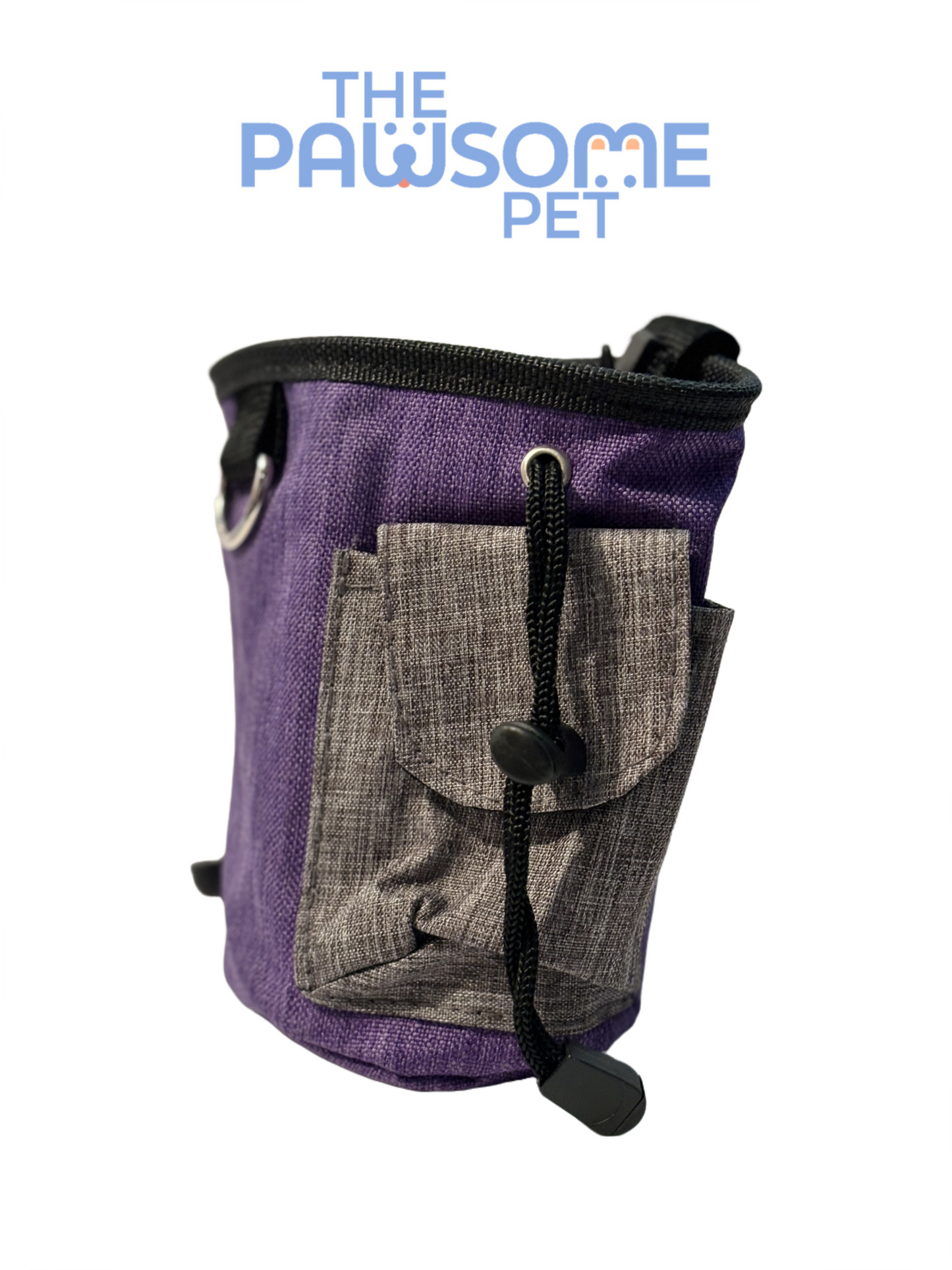 pet treat bag purple