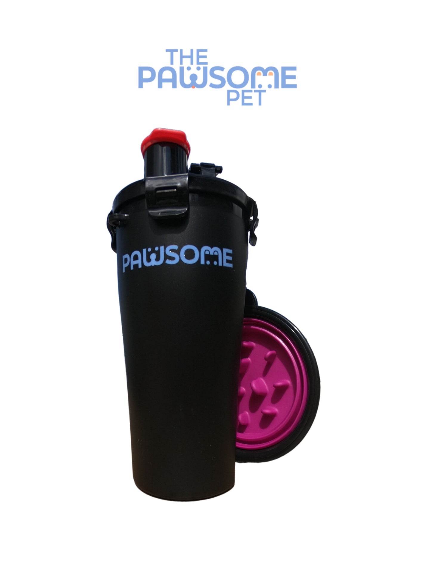 plastic bottle black