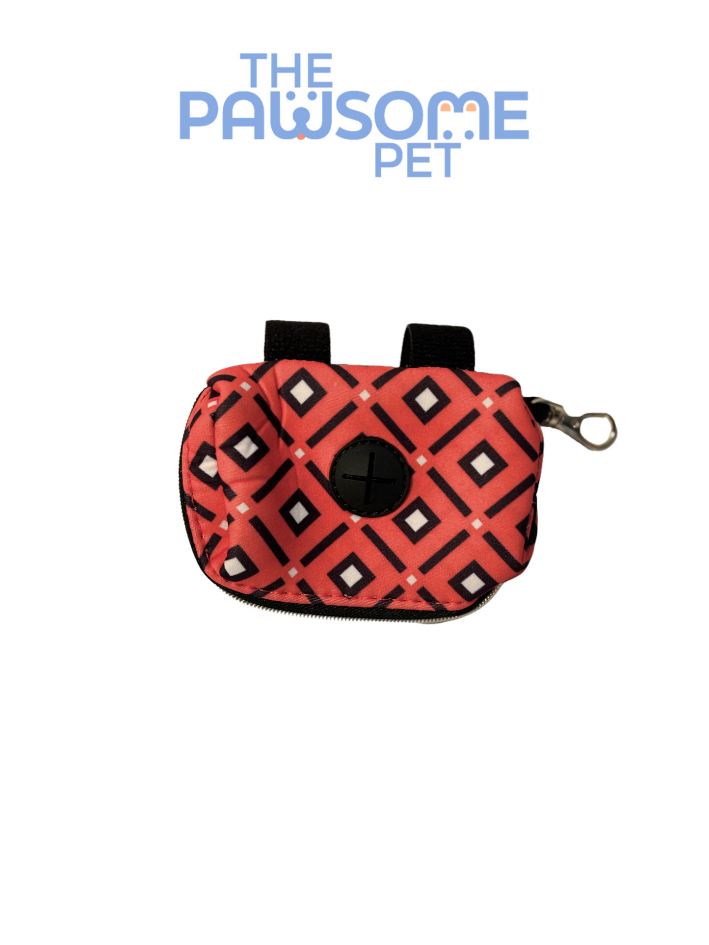 poop bag dispenser red