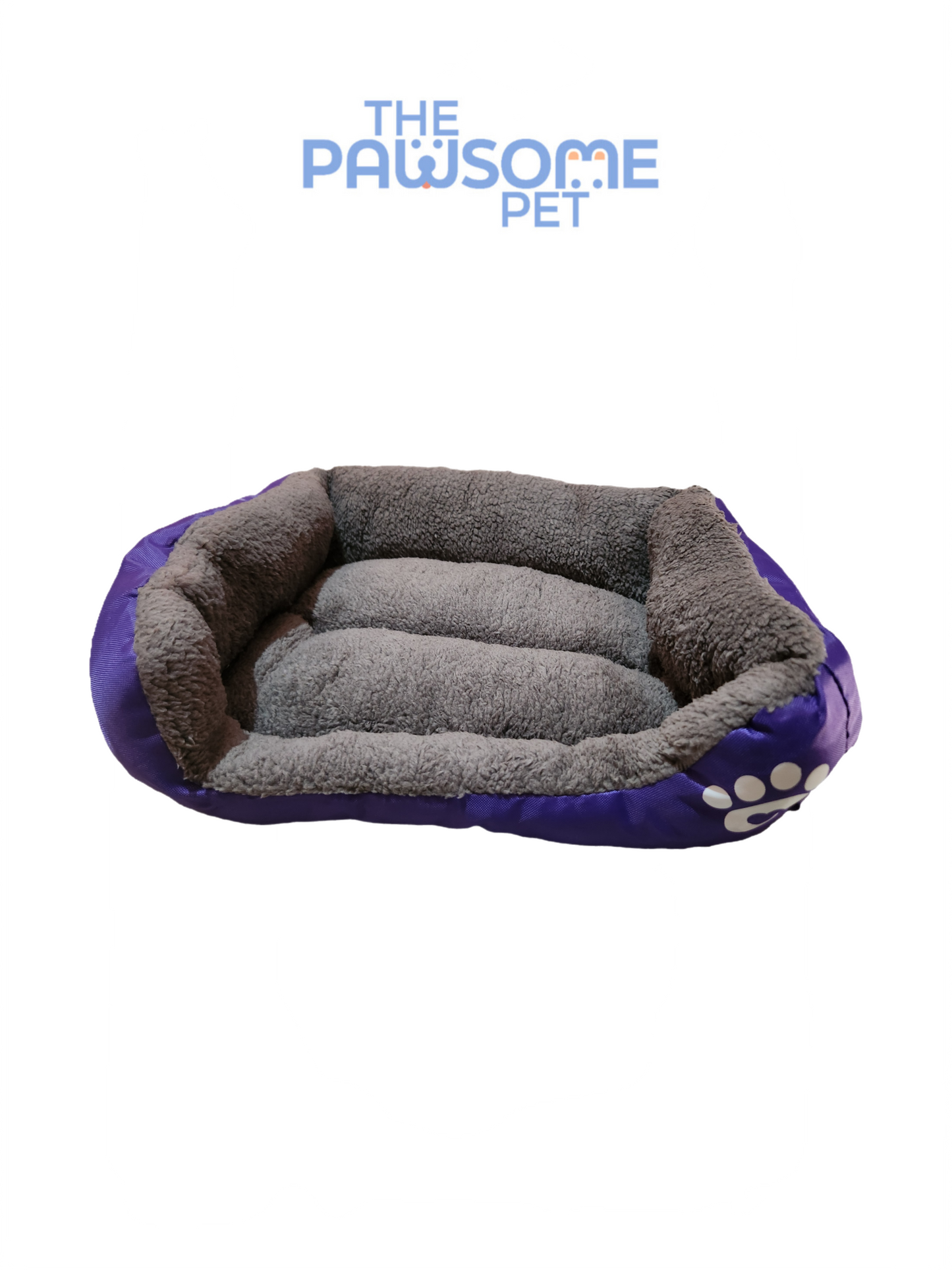 Pawsome's pet rectangular plush with paw