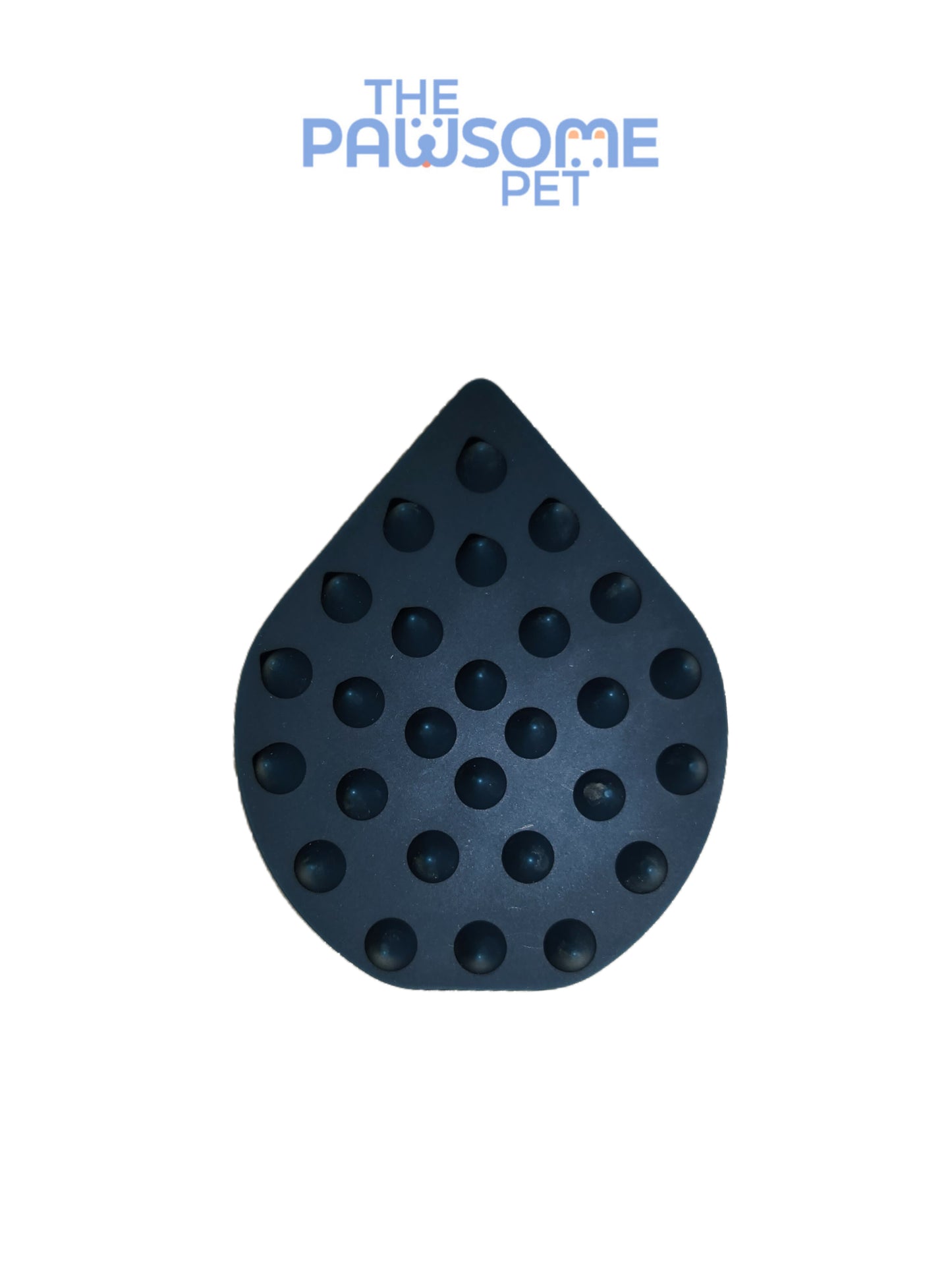 silicon bath brush blue