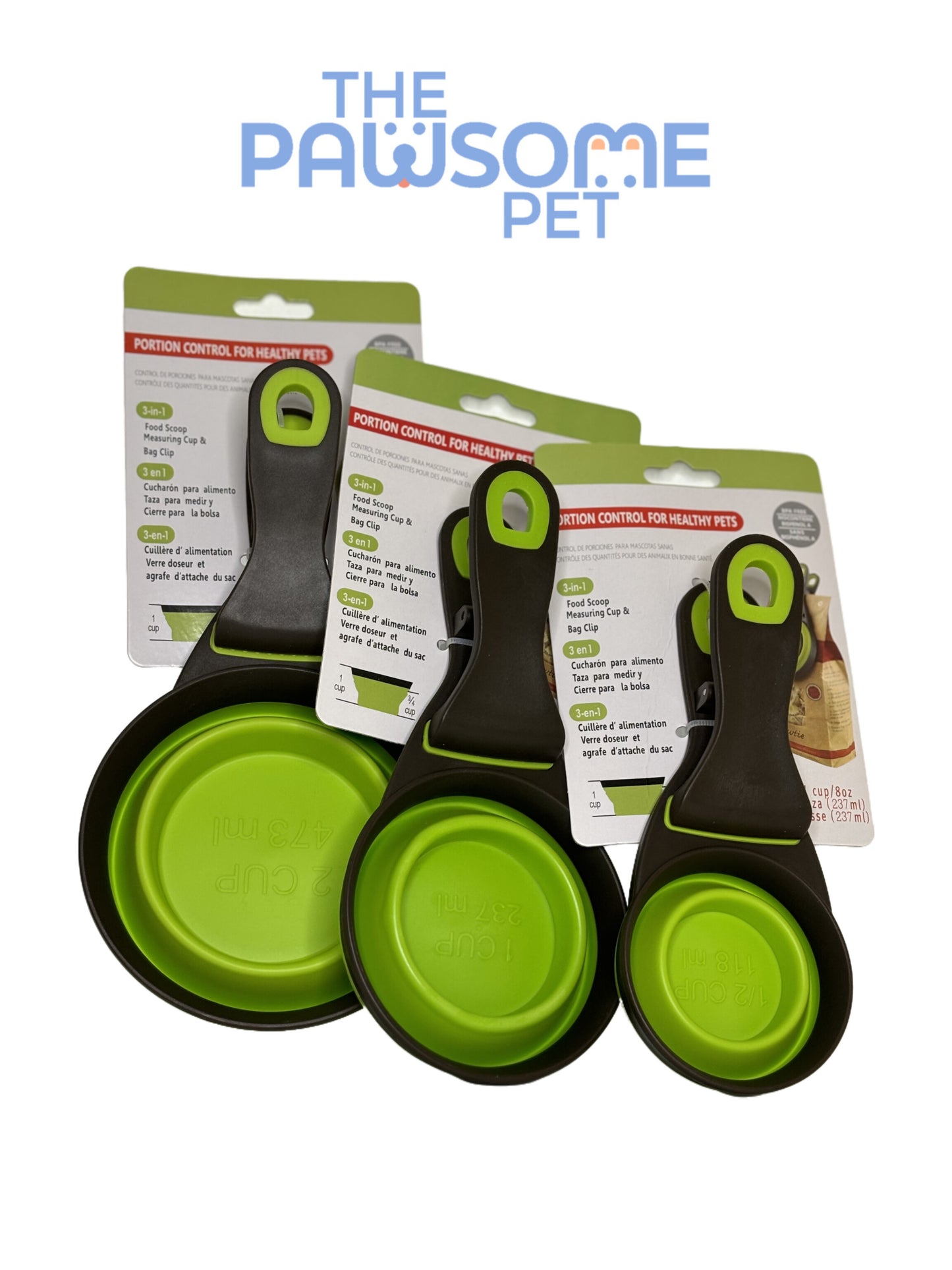 SILICON FOOD SCOOP green