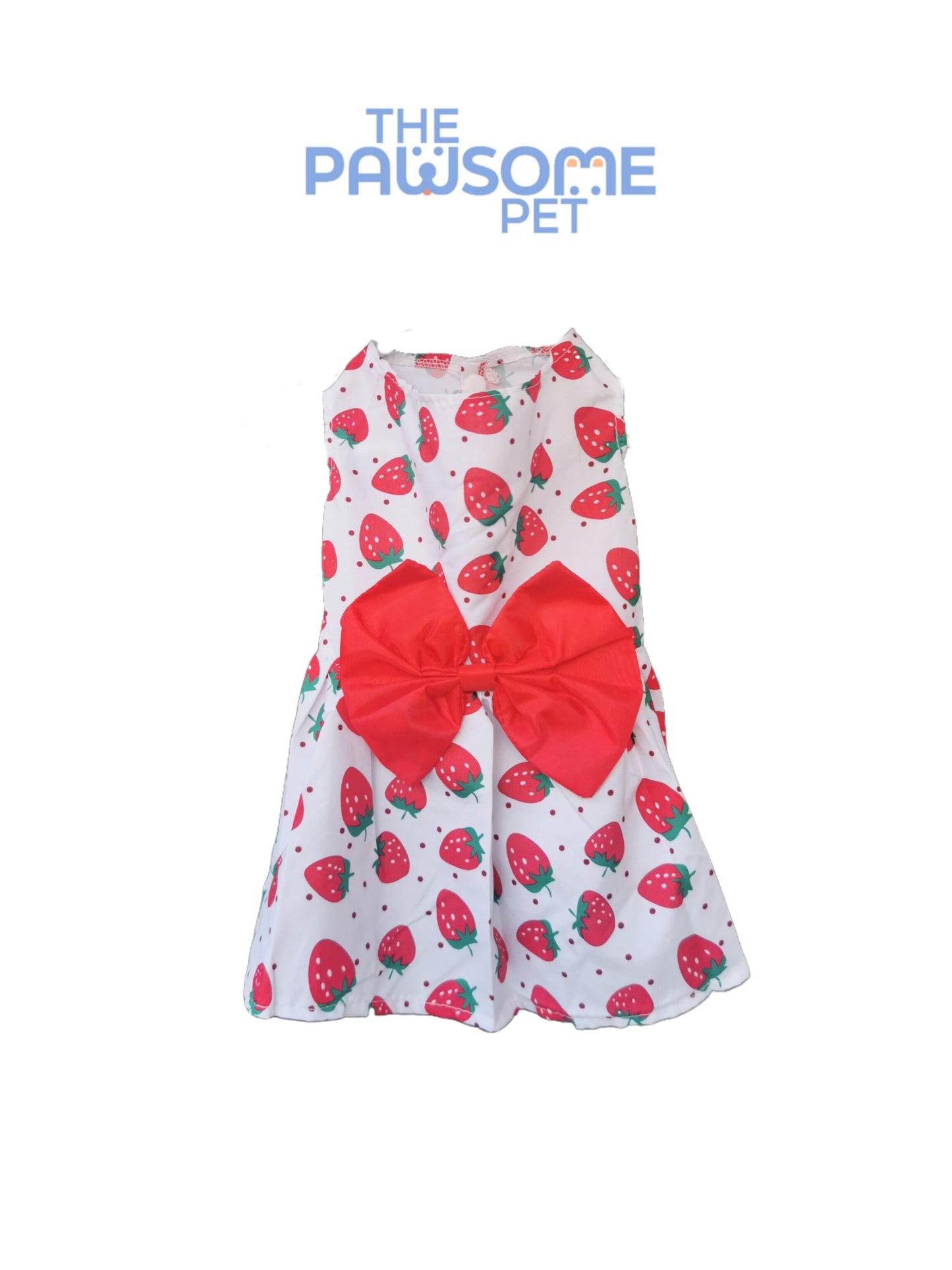 spring summer floral dress red