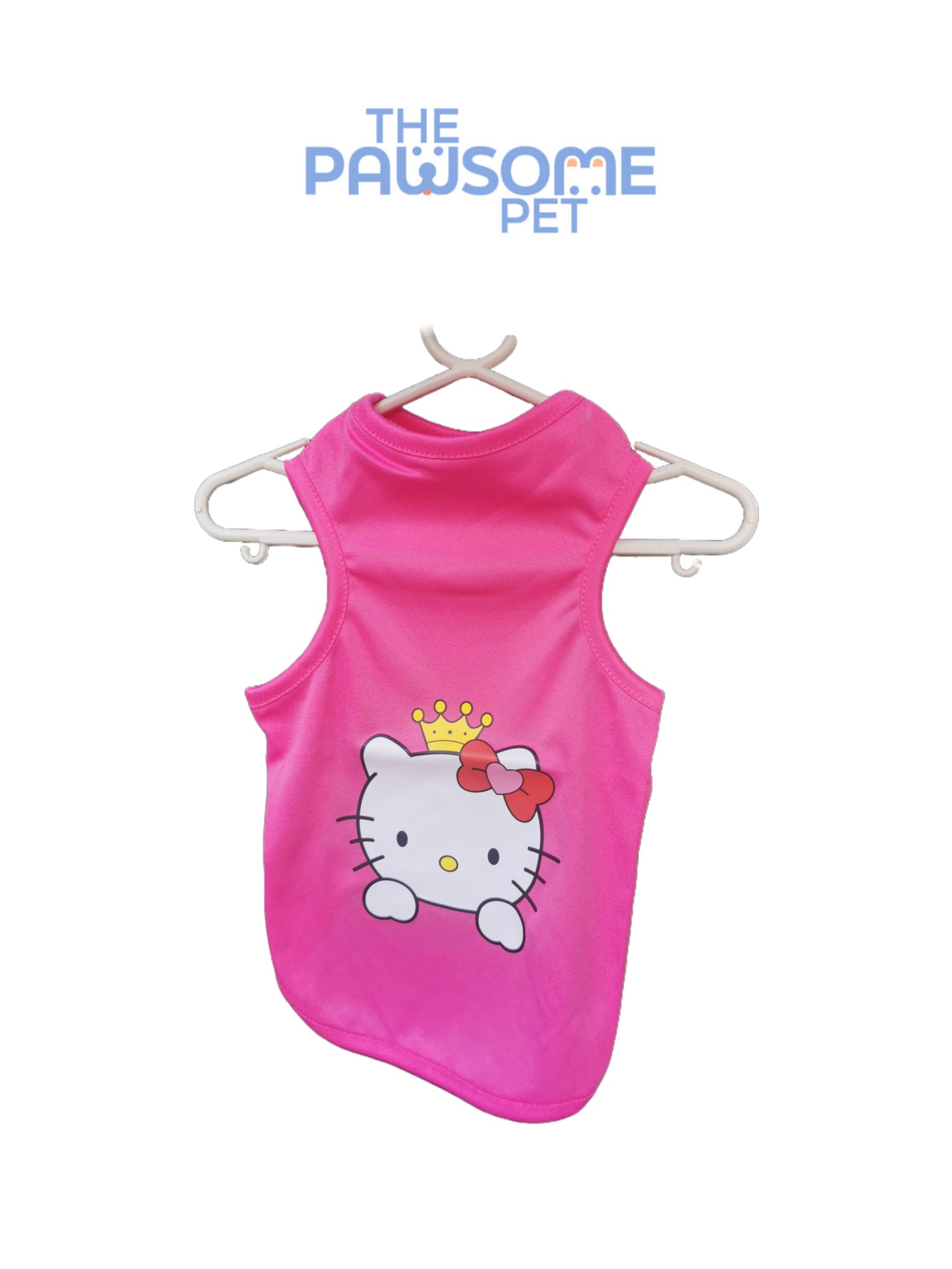 summer tank vest pink hello kitty