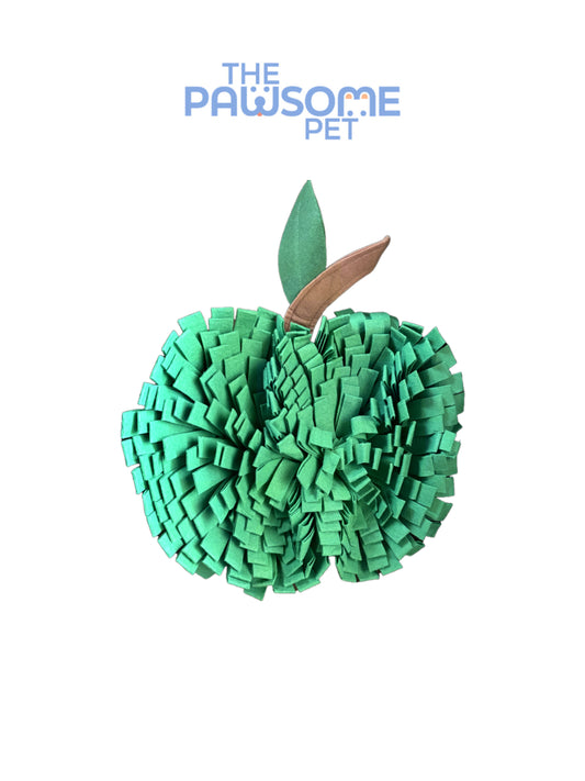 apple snufle mat green