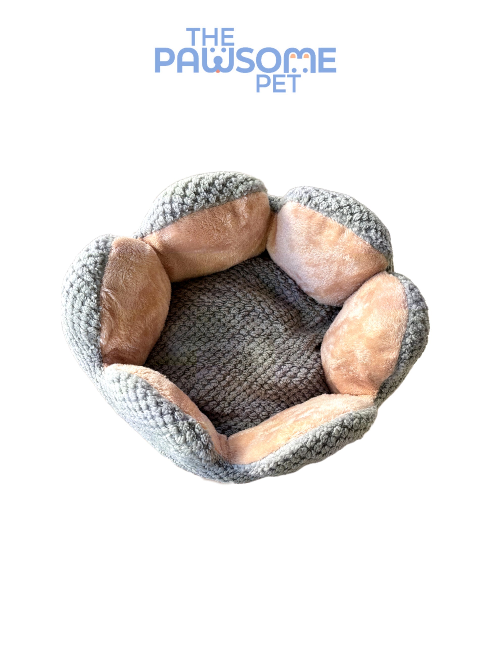 cactus petal shape bed gray