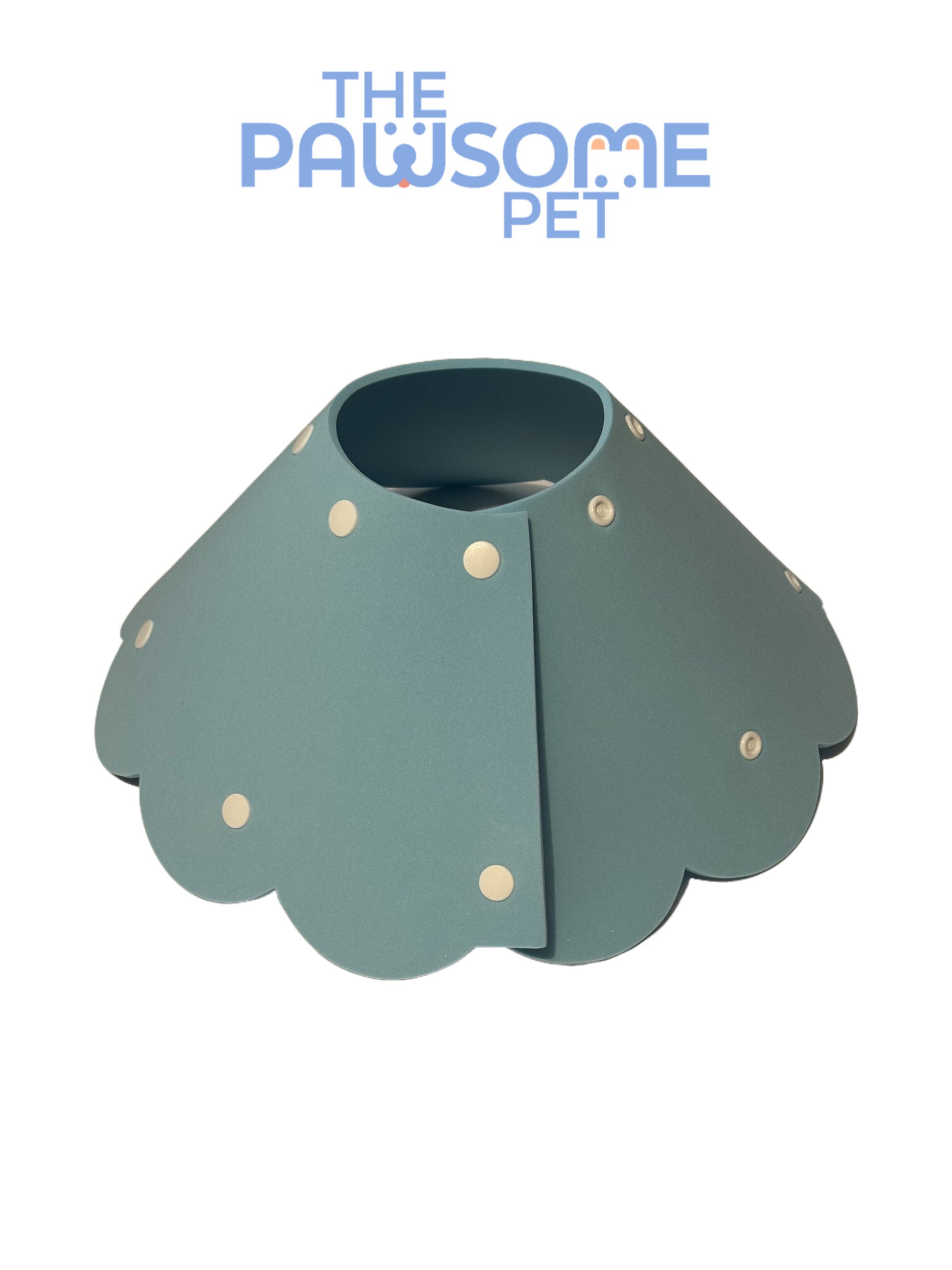Elizabeth foam collar blue large