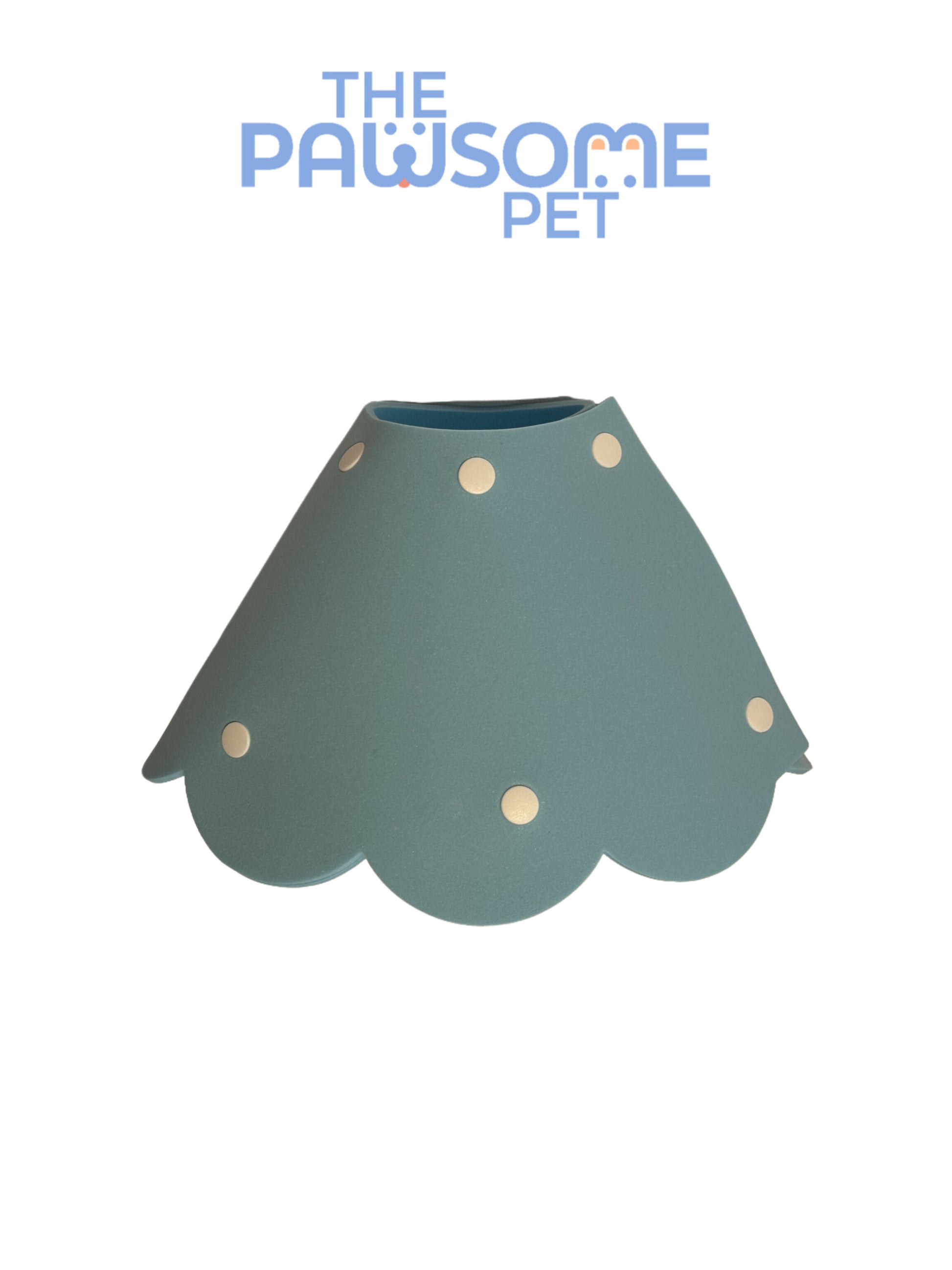 Elizabeth foam collar blue small
