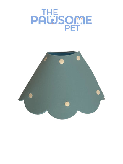 Elizabeth foam collar blue small