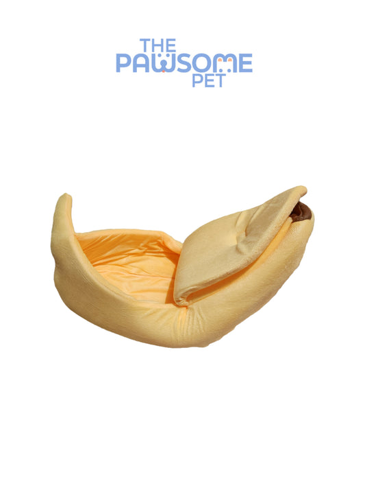 Pawsome's pet banana bed