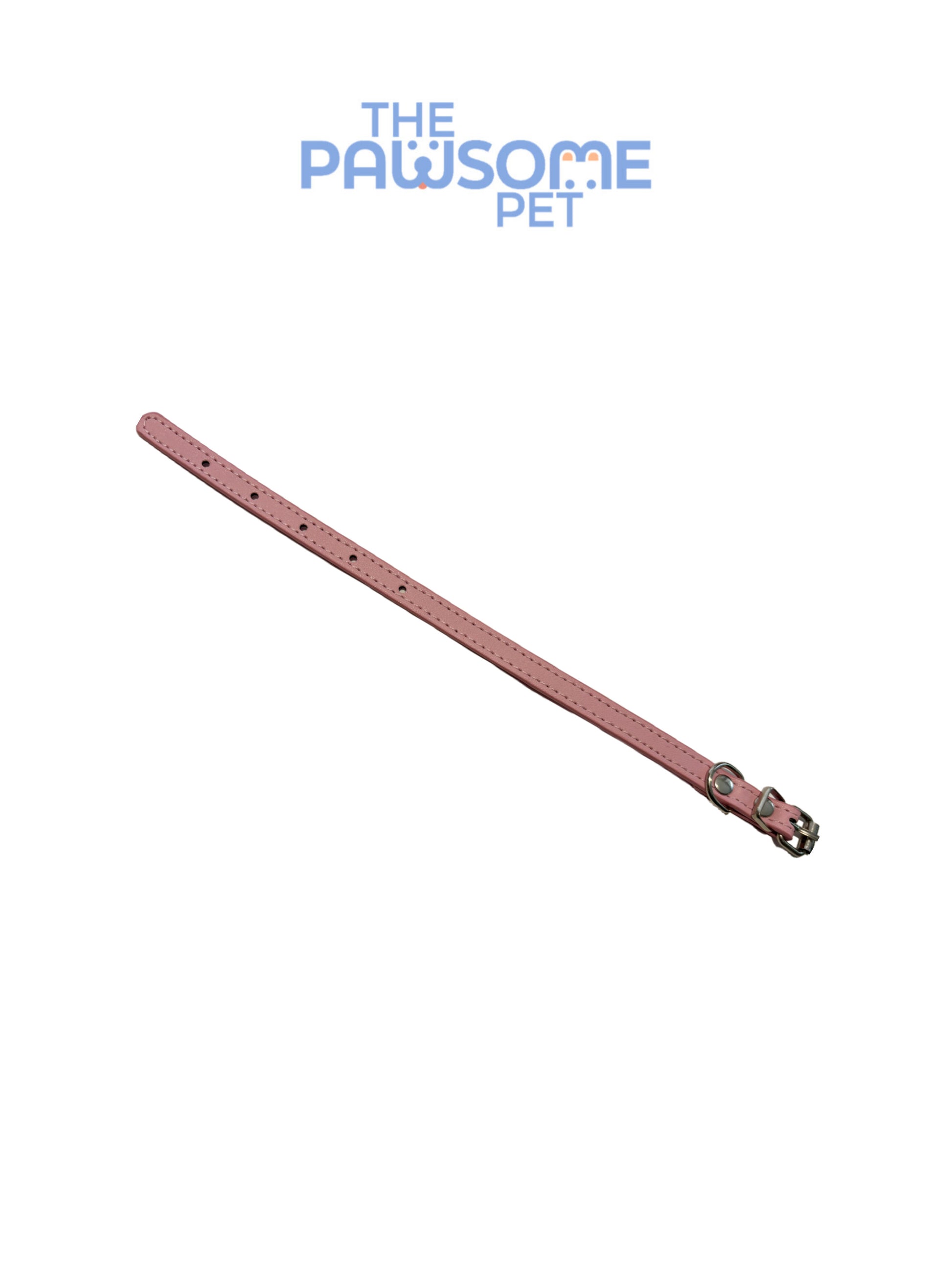PU collar light pink