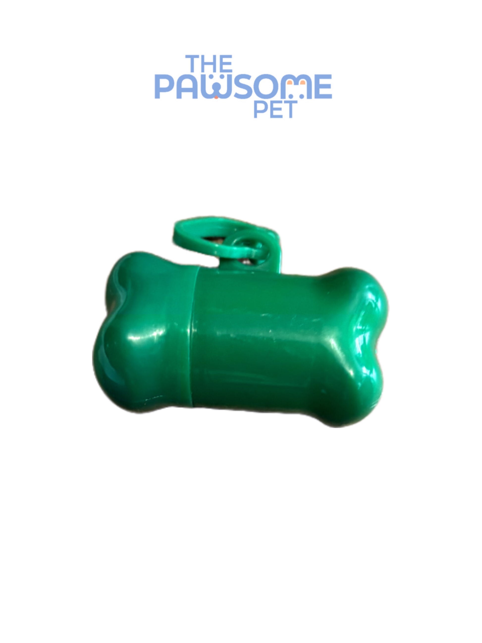 bone poop bag container greeb