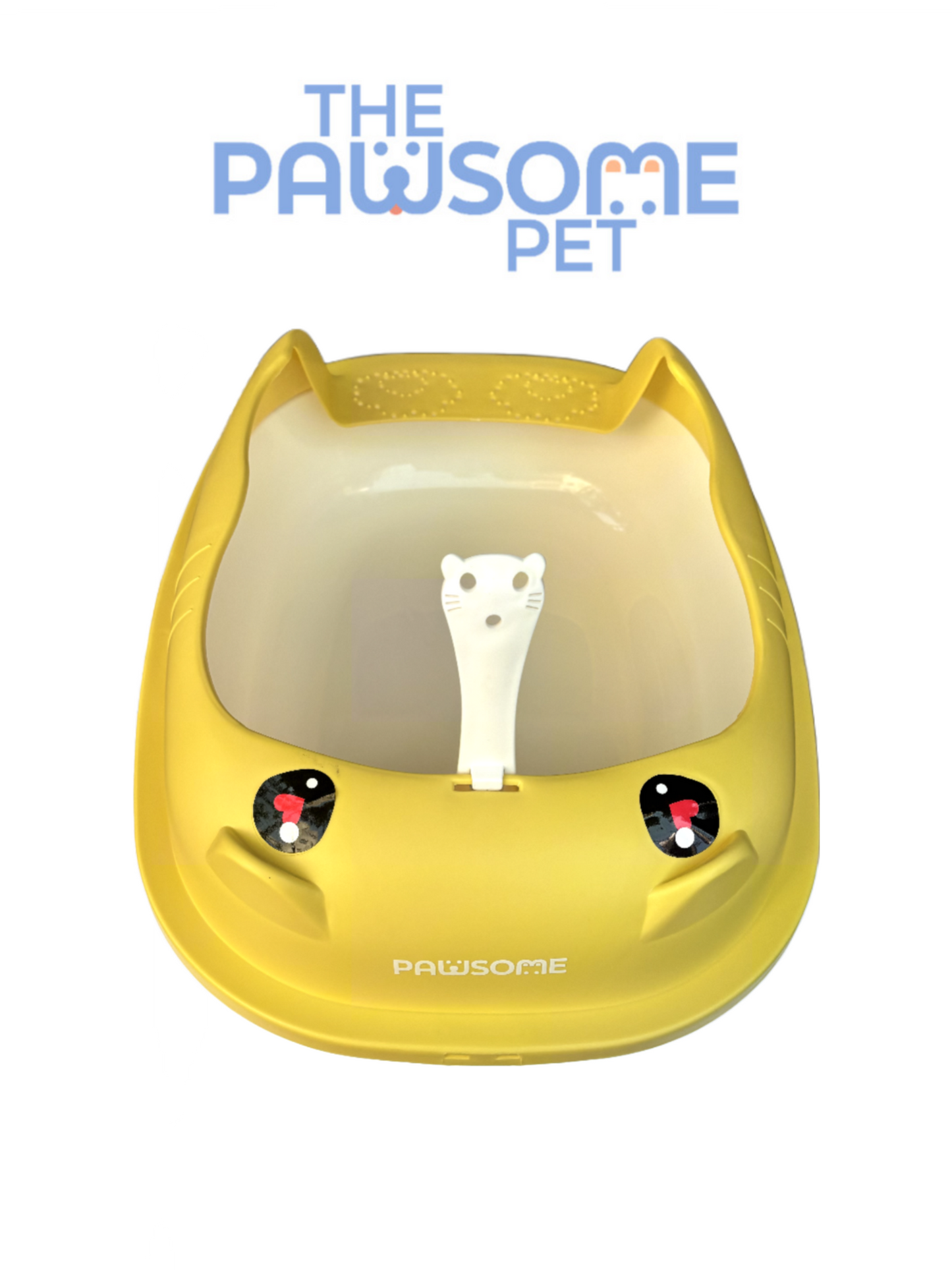 cat litter box yellow