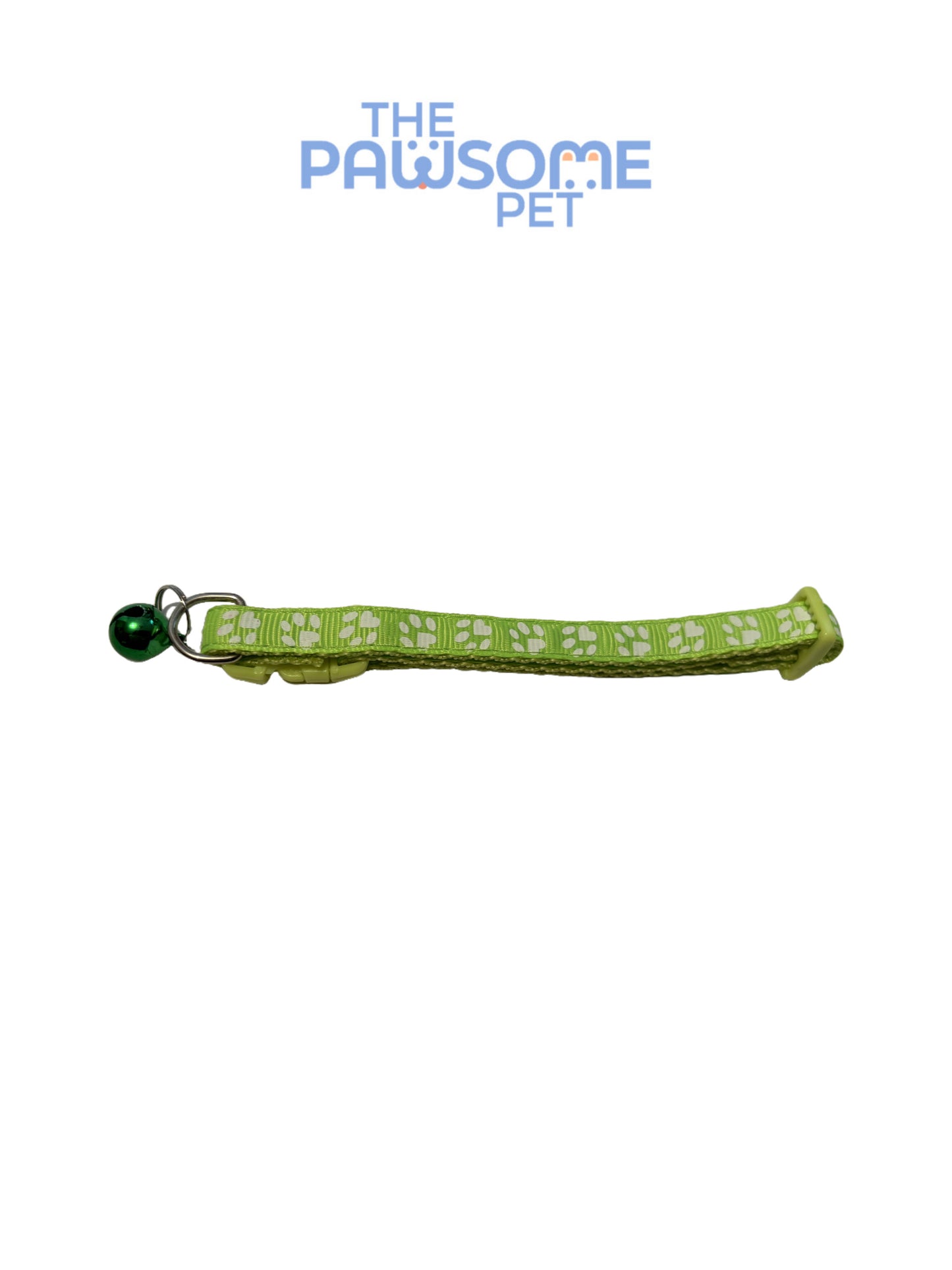 cat paw collar lime