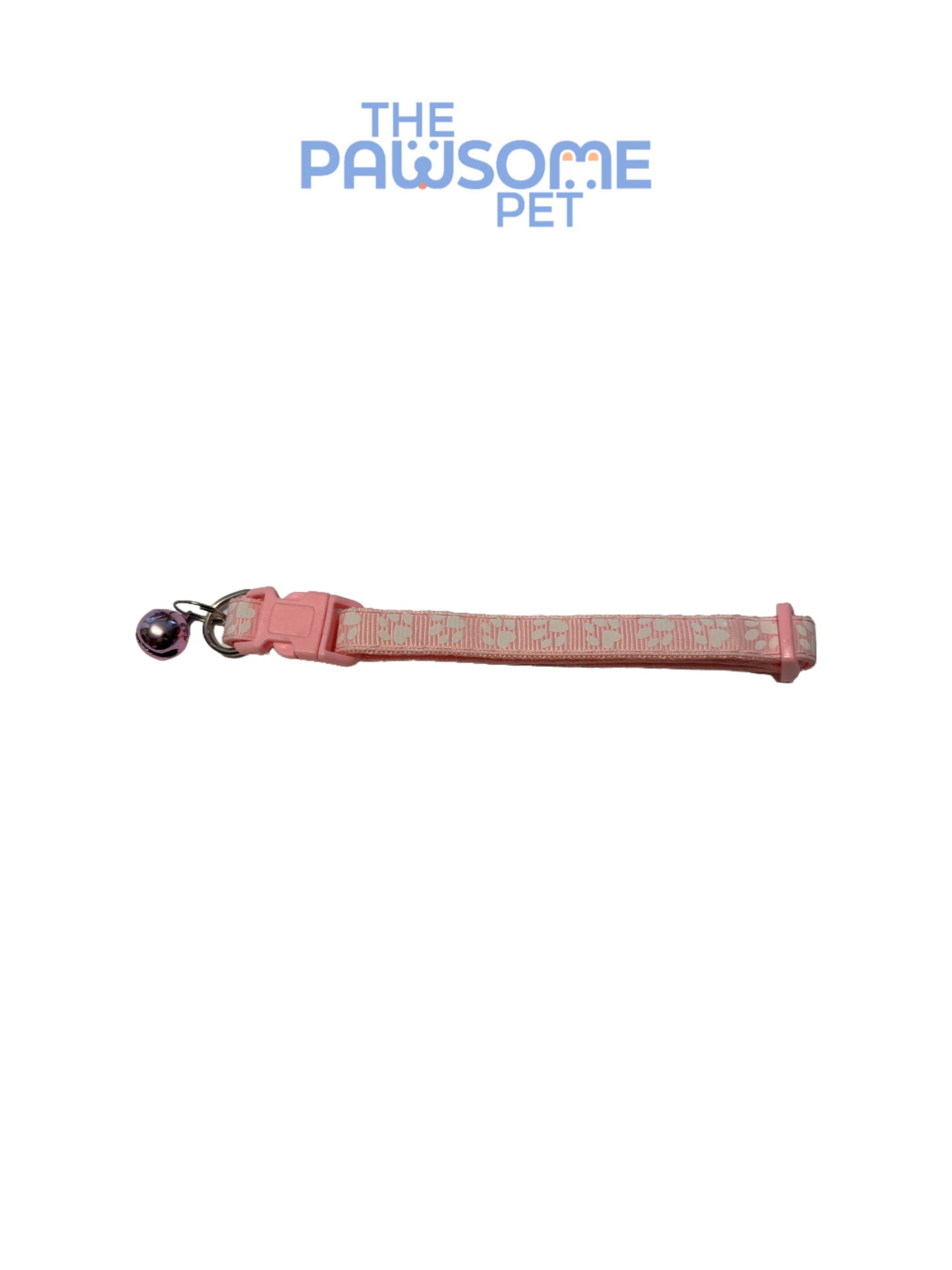 cat paw collar pink