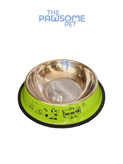 Pawsome's Colorful pet bowl SS