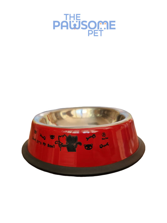 Pawsome's Colorful pet bowl SS