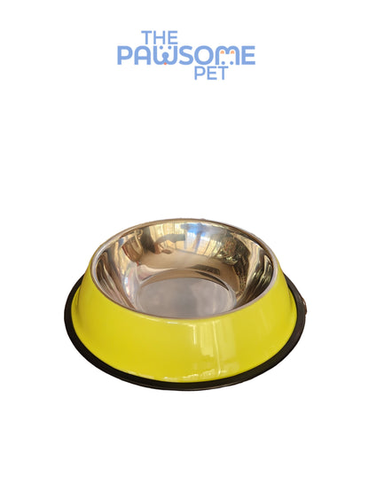 Pawsome's Colorful pet bowl SS no imprint