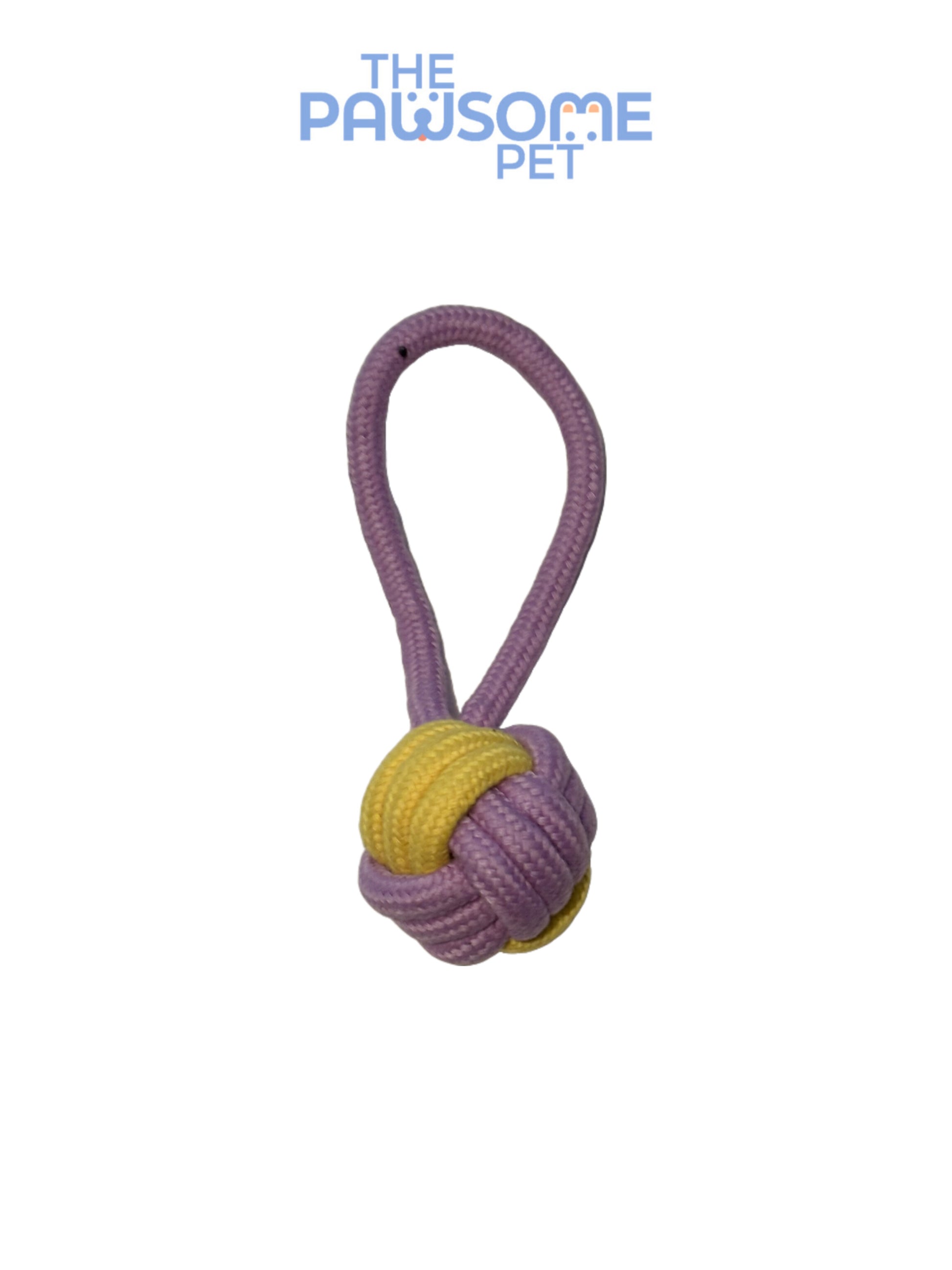 dog rope purple set