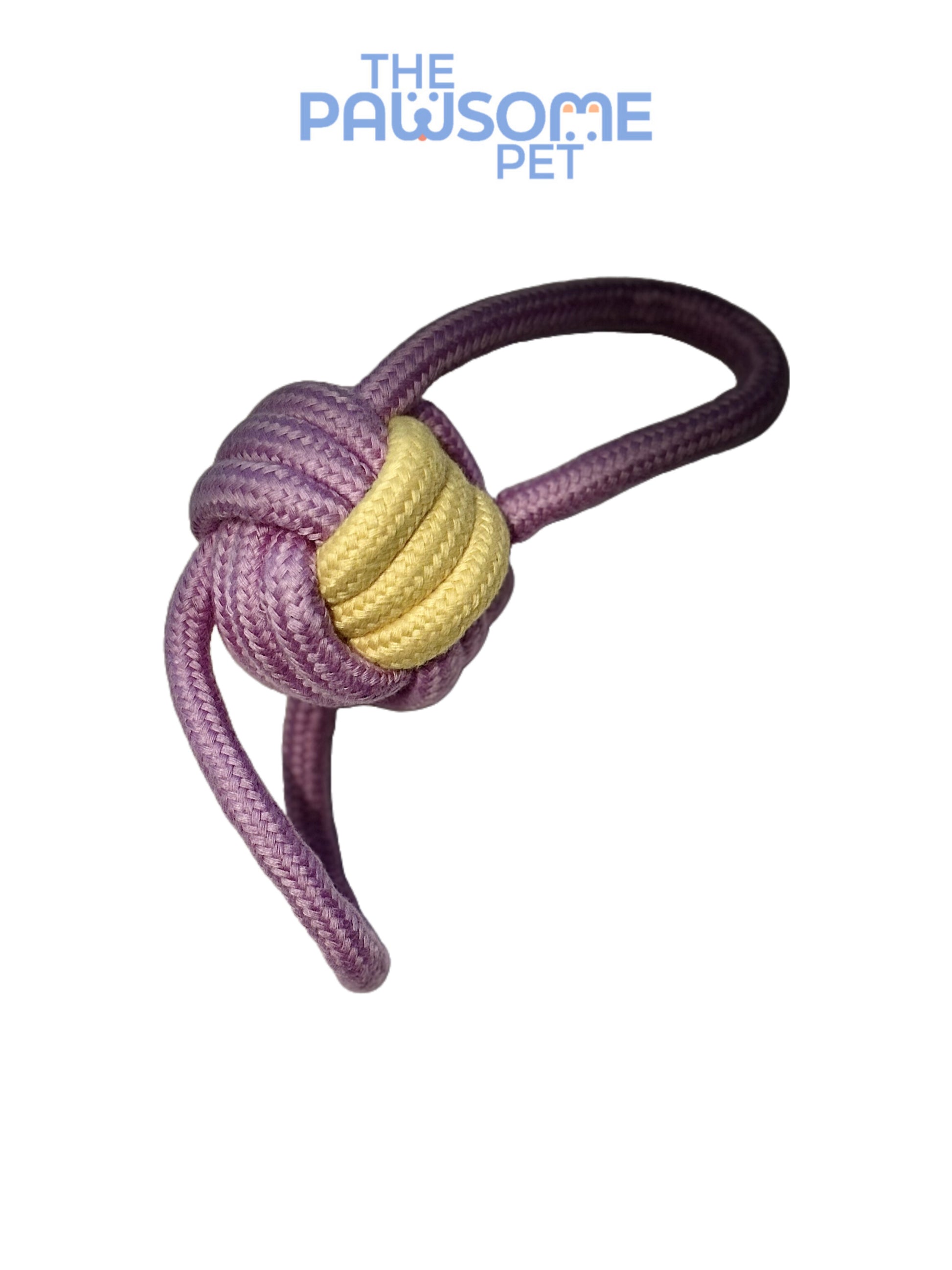 dog rope purple set