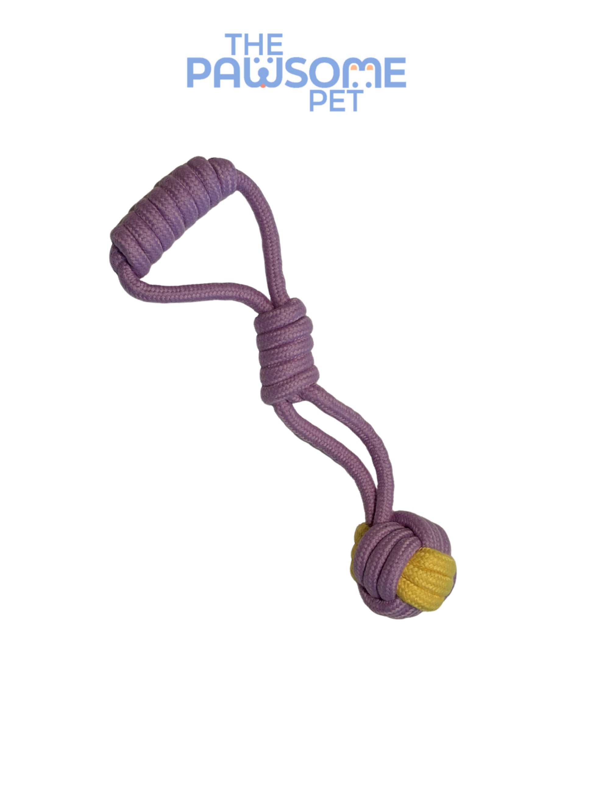 dog rope purple set