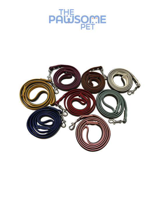 leather dog leash