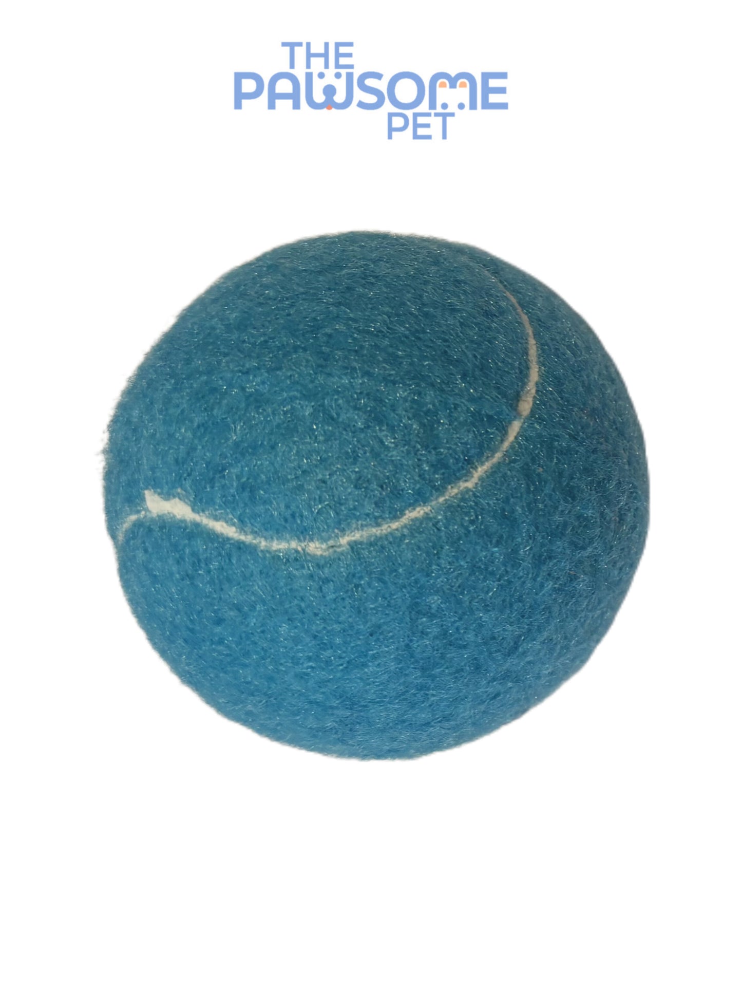 pet tennis ball blue