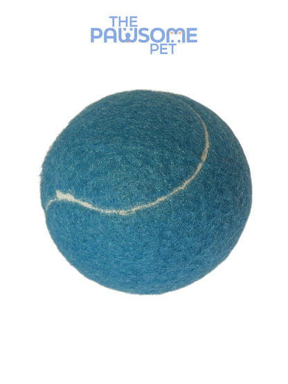 pet tennis ball blue