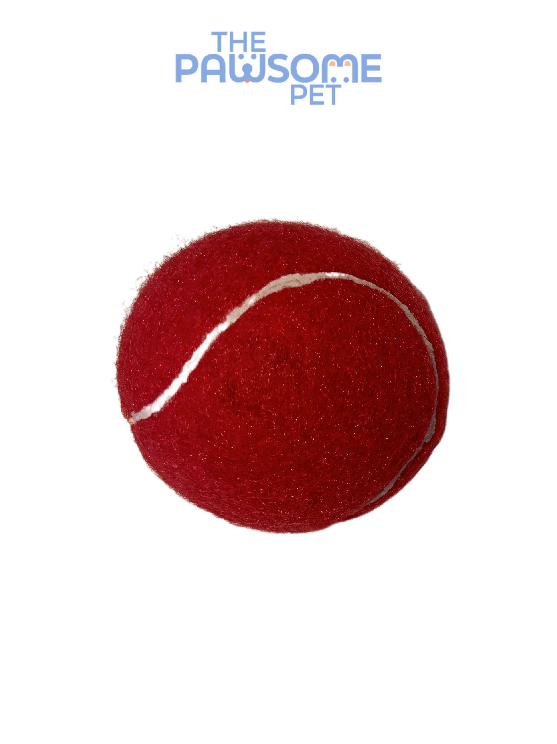 pet tennis ball red