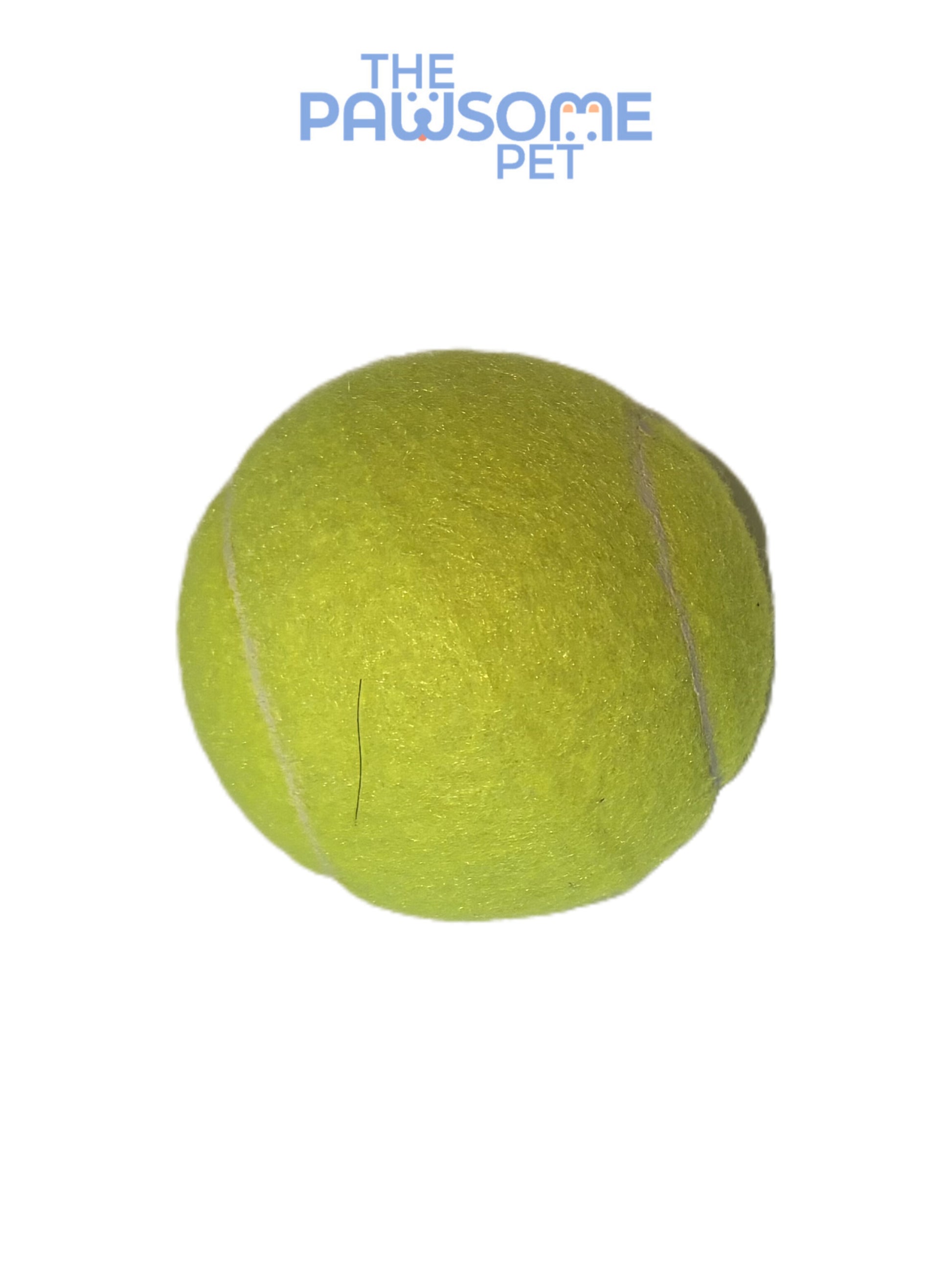 pet tennis ball yellow