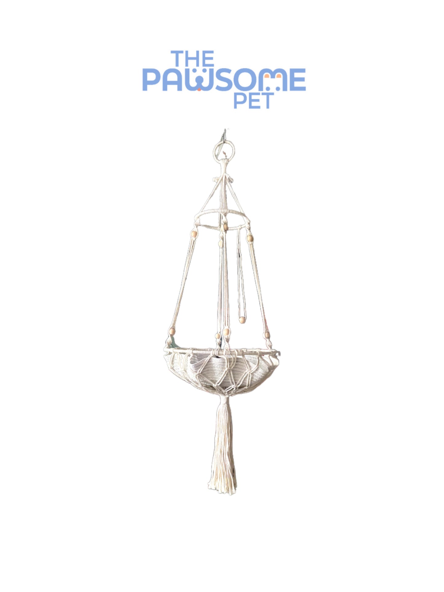 Pawsome's Macramé hammock swing Small