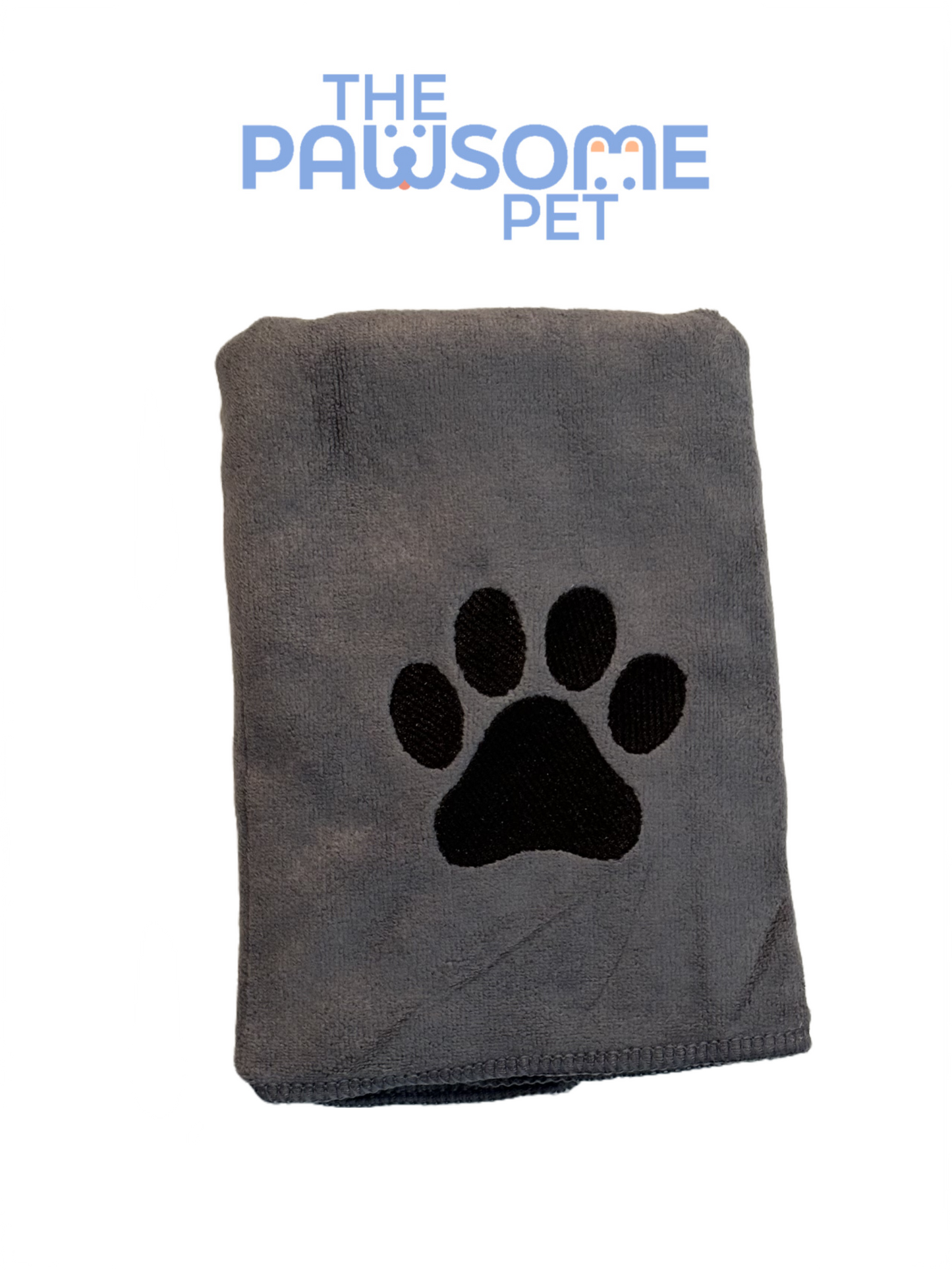 Pawsome's Pet Towel paw-bone imprint