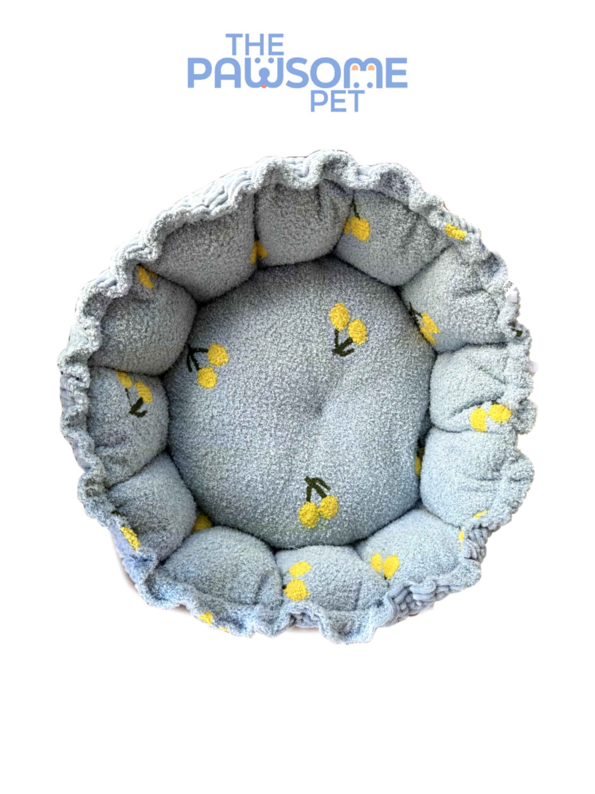 petal shape bed blue 2
