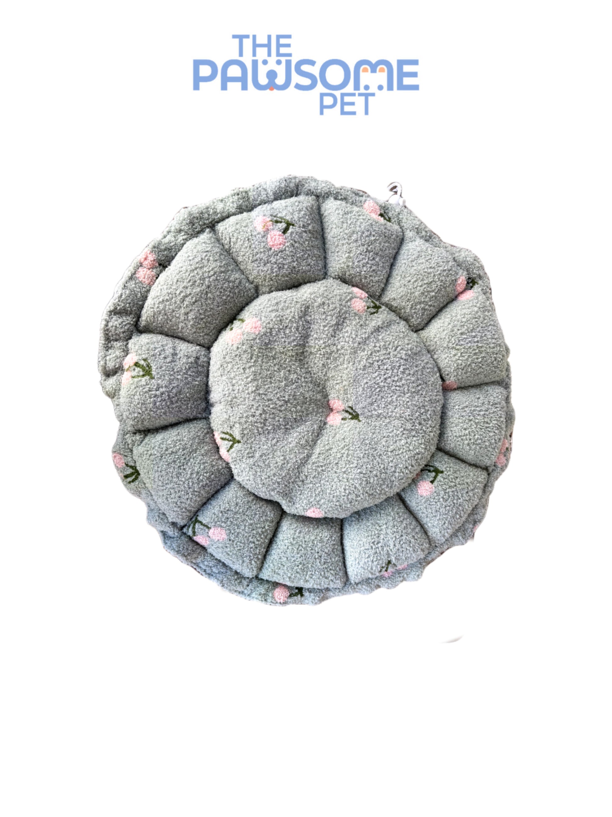 petal shape bed gray 1