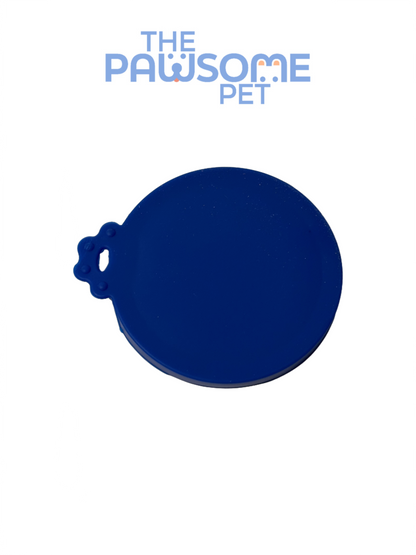 pet can lid dark blue