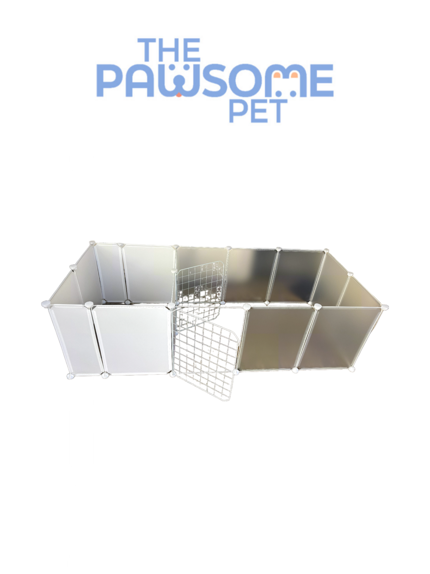 pet fence cage large white