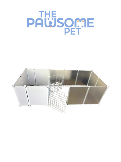 pet fence cage large white