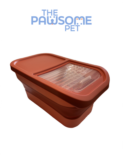pet food box orange